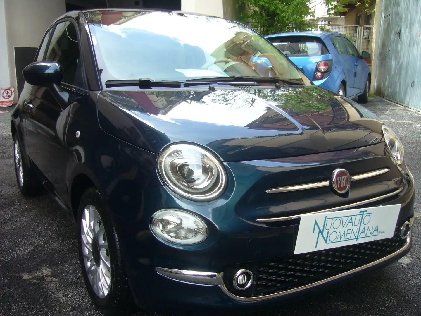 Fiat 500 1.0 Hybrid Dolcevita Km0 Navi Ultimo Modello Azul - 1