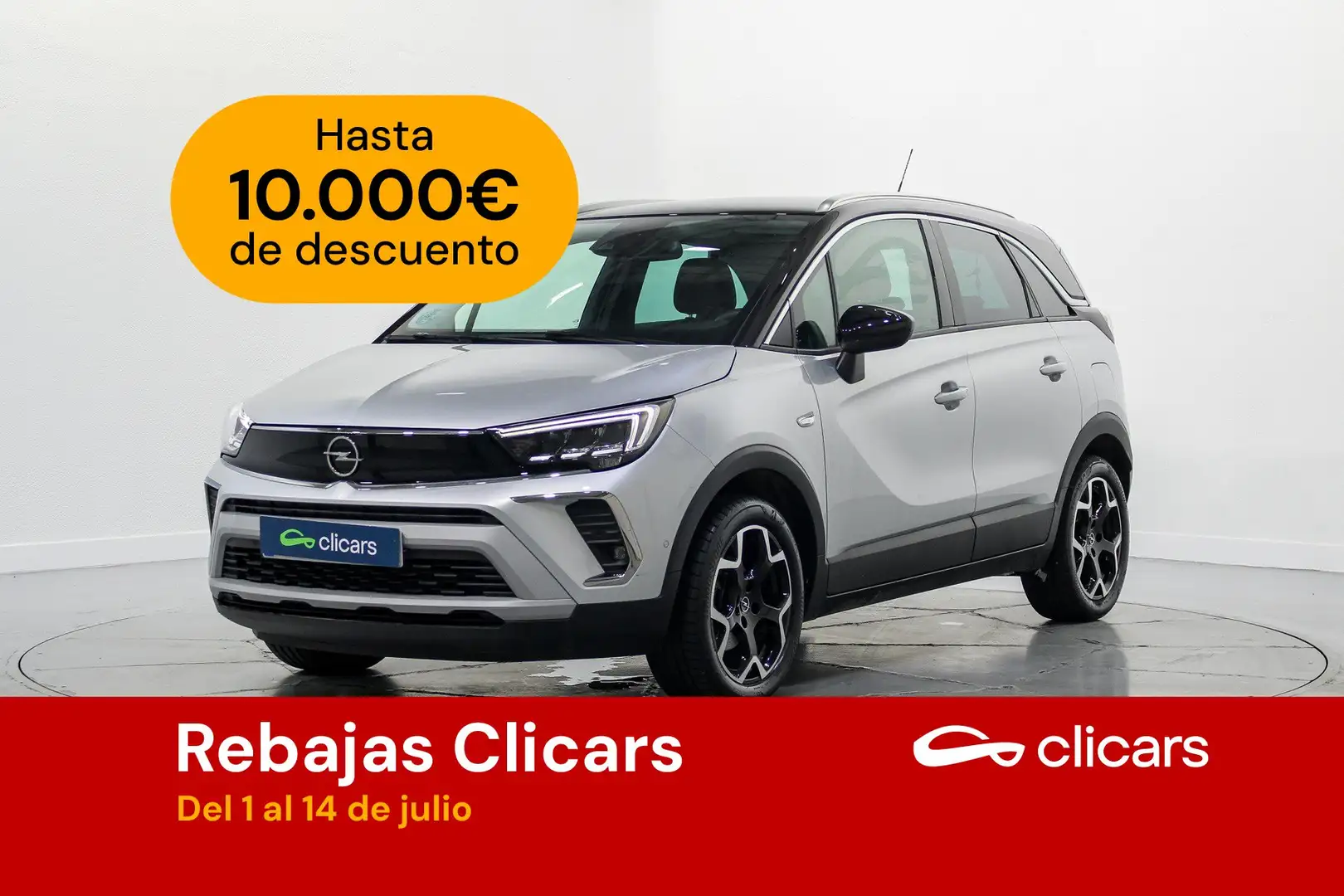 Opel Crossland 1.2 S&S Ultimate 110 Plateado - 1