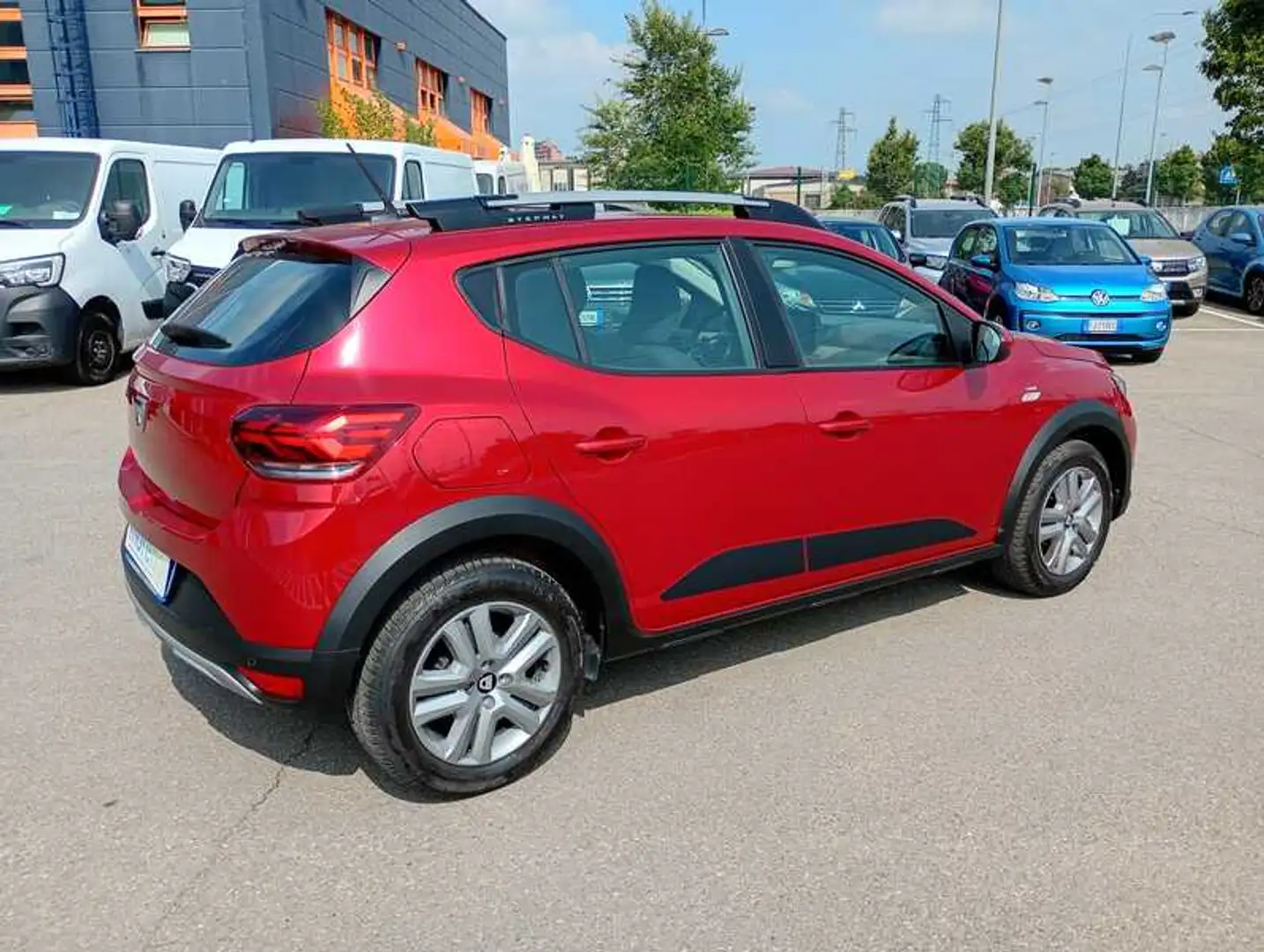 Dacia Sandero Stepway 1.0 TCe 100 CV Comfort SL Eco-g Rosso - 2