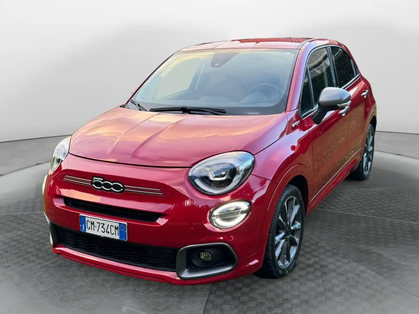 Fiat 500X 1.0 t3 sport 120cv Rood - 1