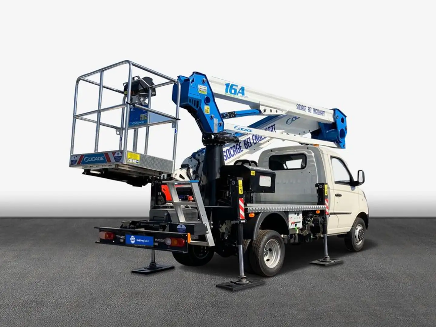 Piaggio Porter NP6 LR LPG HD Top Hubarbeitsbühne Wit - 2