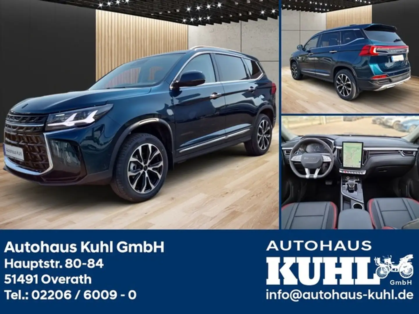 DFSK Sonstige Forthing 3 Leder,Klima,Android, 3 Jahre GAR Grün - 1