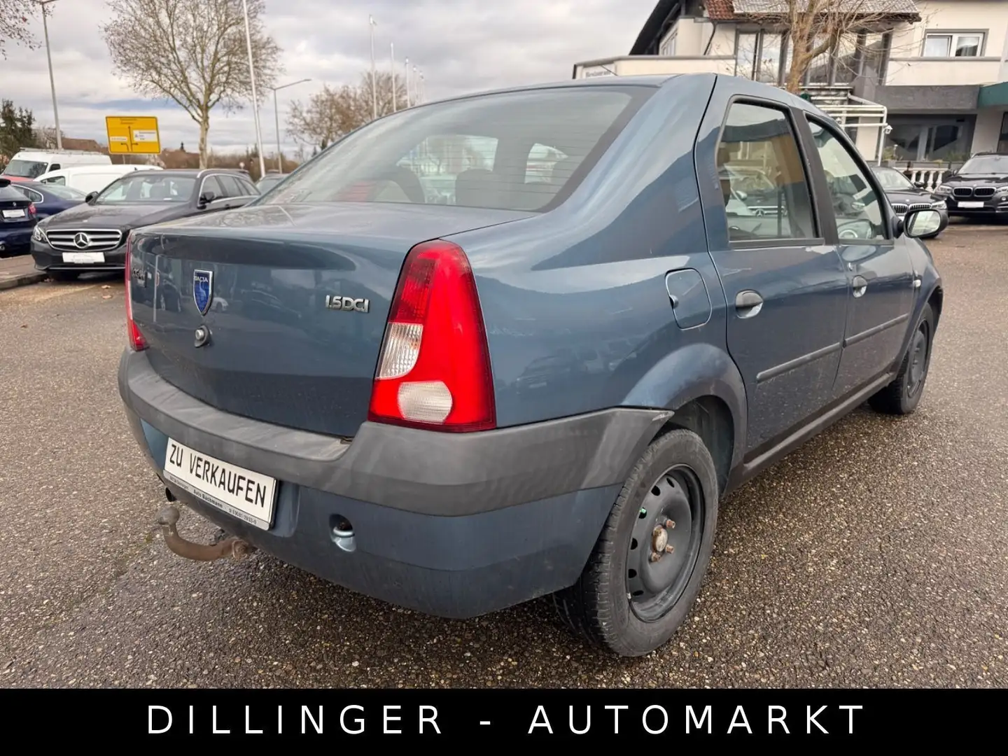 Dacia Logan 1.5 dCI KLIMA *TÜV09/2026* Euro4 AHK 2Hand Blau - 2