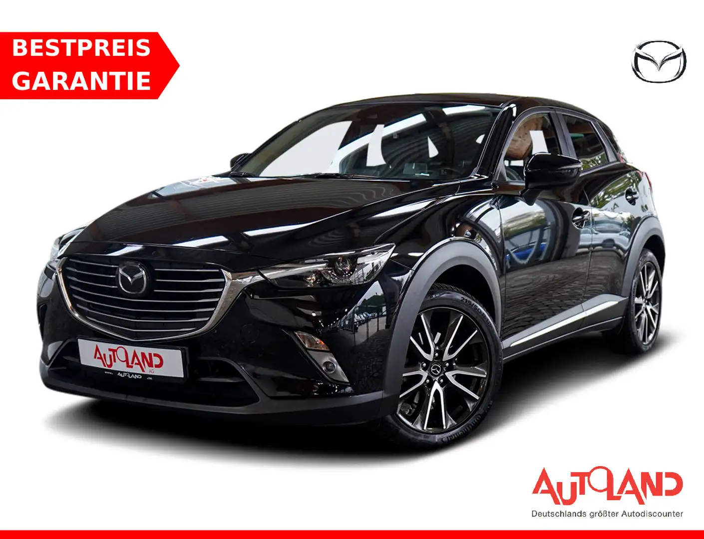 Mazda CX-3 2.0 Sports-Line LED Navi Head-Up Kamera Nero - 1