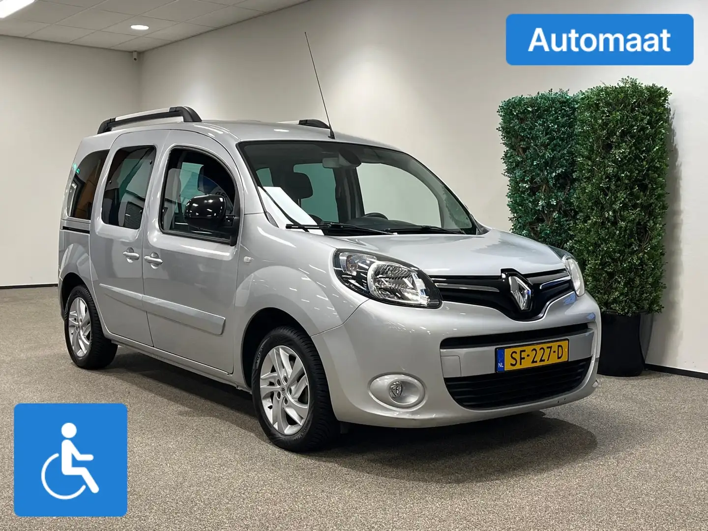 Renault Kangoo Rolstoelauto Automaat + elektrische achterklep Grijs - 1