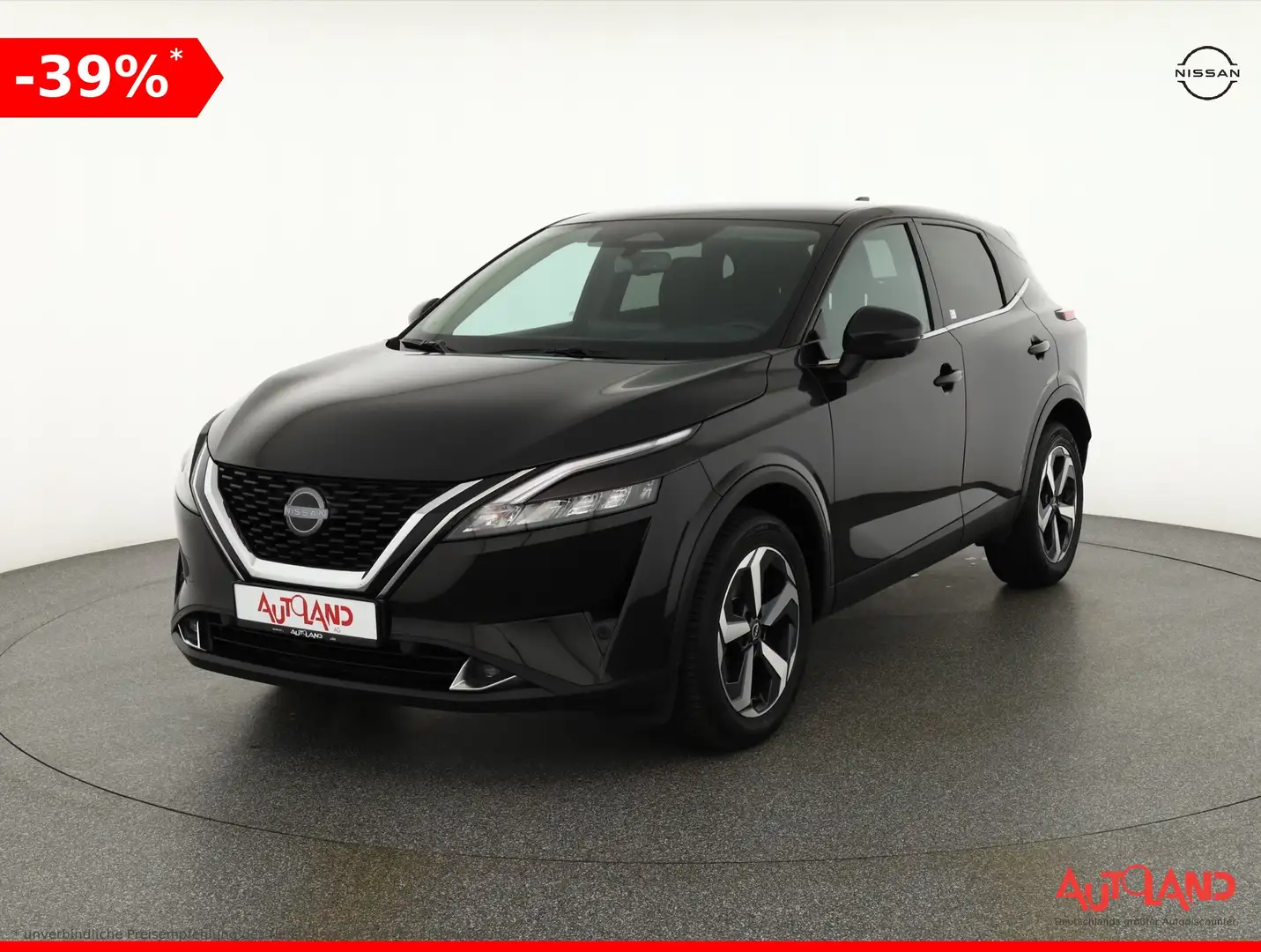 Nissan Qashqai N-Connecta 1.3 Dig-T Aut. LED ACC Navi 360 Noir - 1