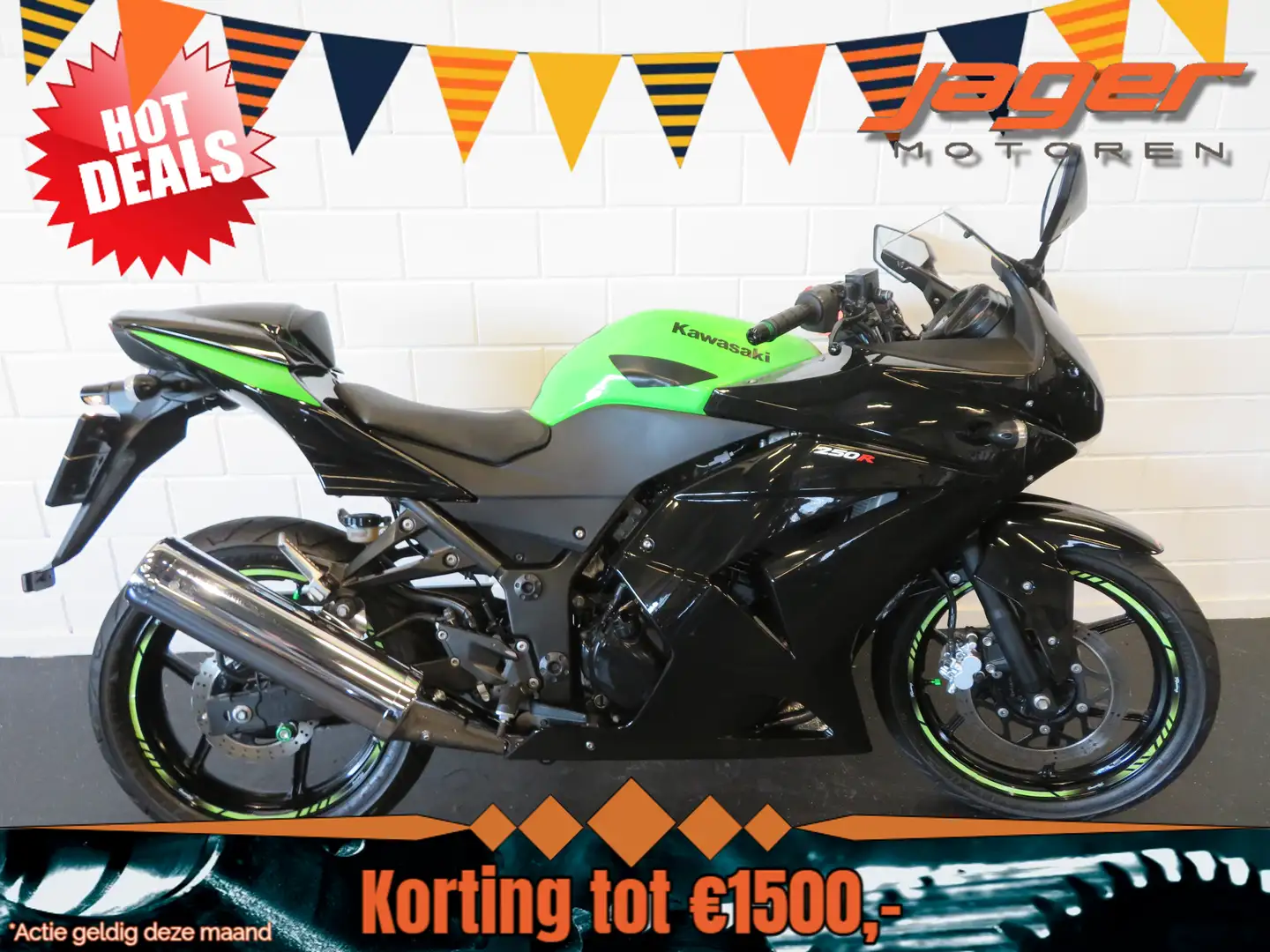 Kawasaki Ninja 250 R SPORT PERFECT! Groen - 1