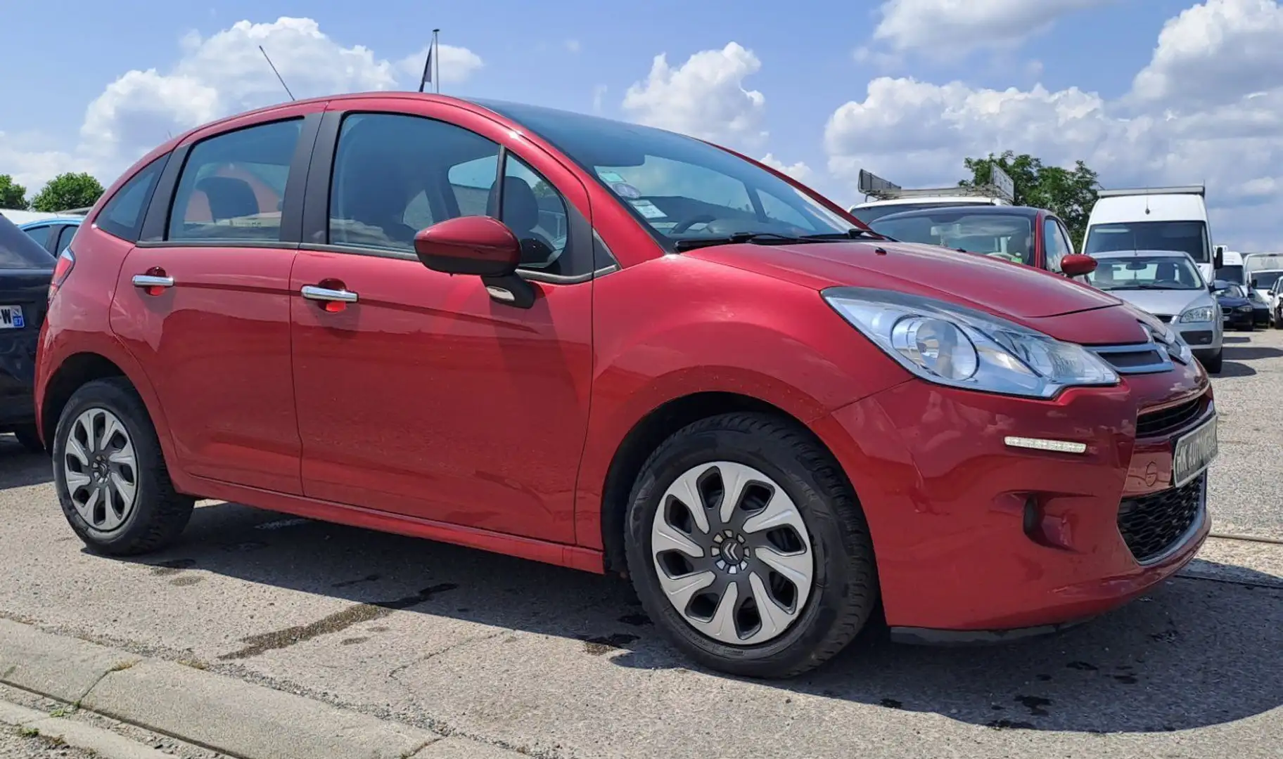 Citroen C3 II 1.2 VTi 82 cv Rouge - 2
