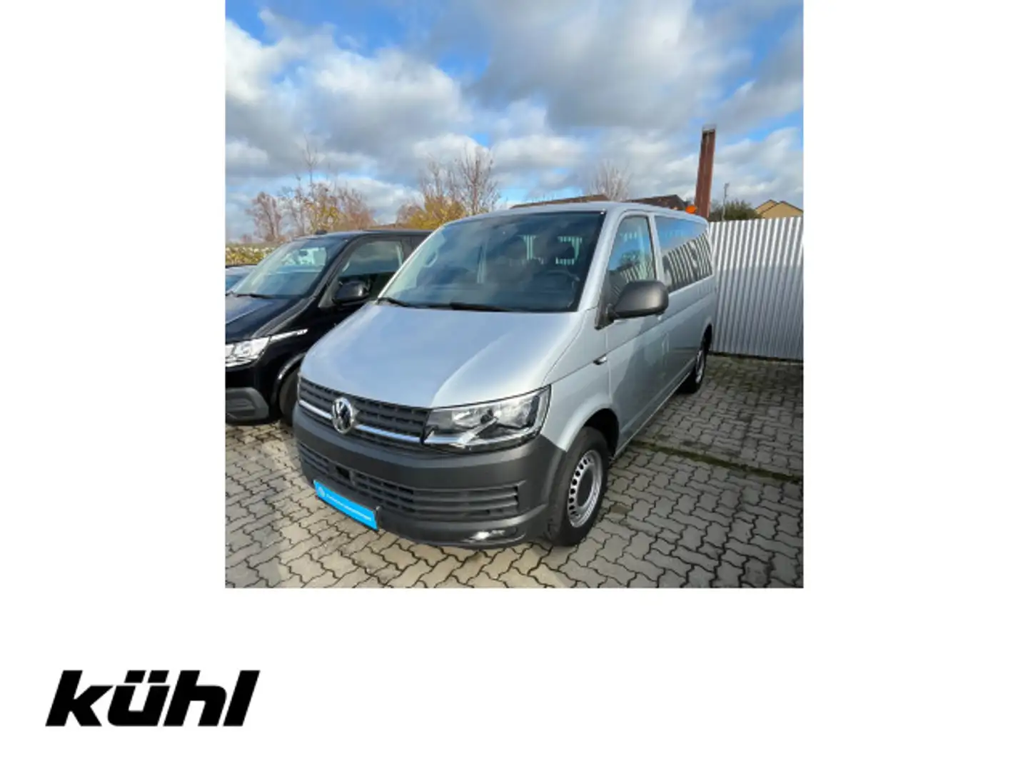 Volkswagen T6 Kombi 2.0 TDI 9. Sitzer Kombi Elektrik-Paket, Argent - 1
