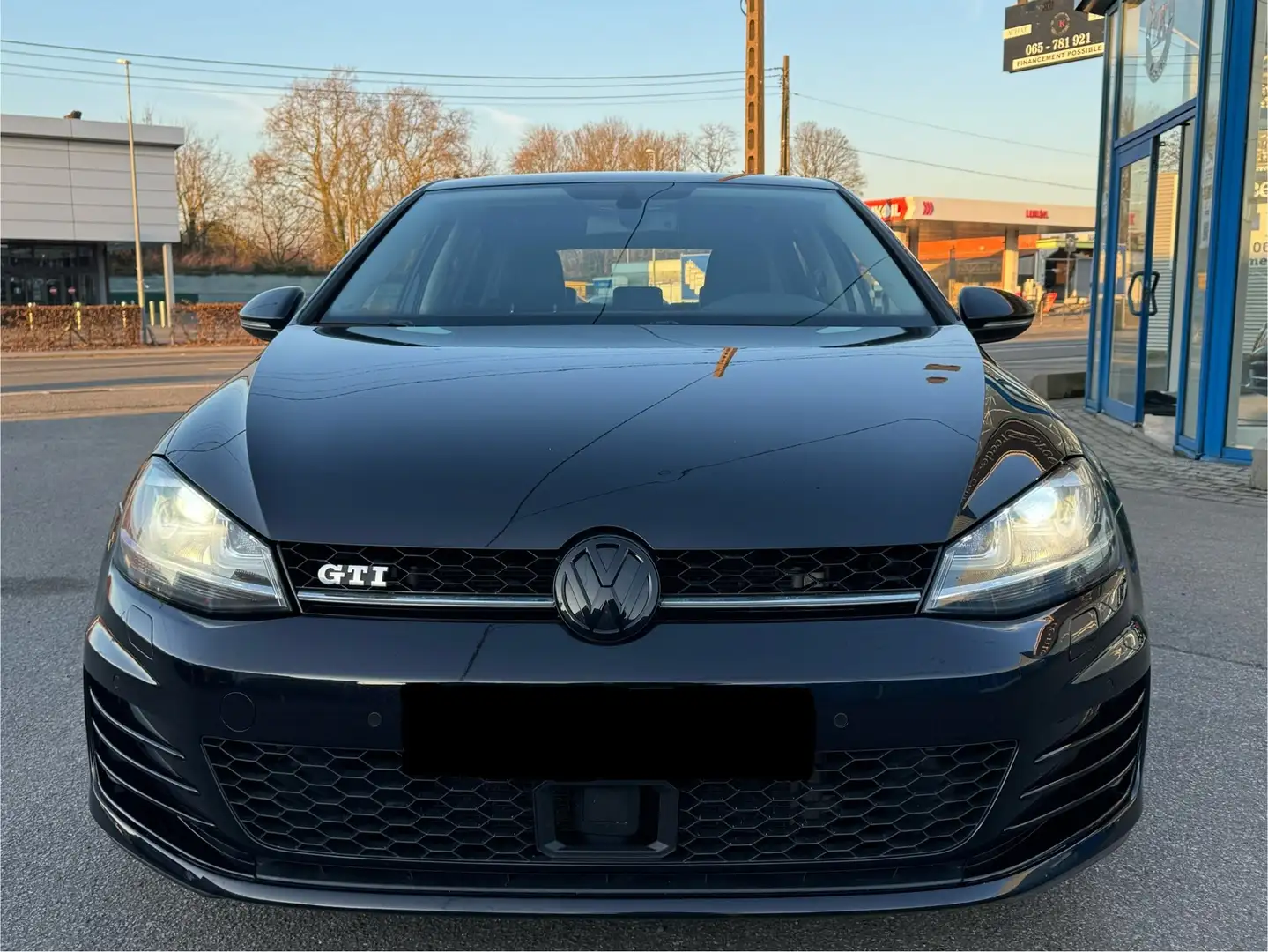 Volkswagen Golf 7 * PACK GTI * CUIR * XENON * FULL !! Zwart - 2