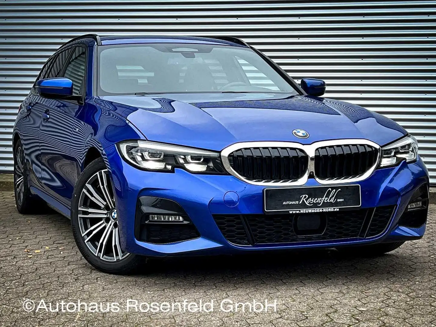 BMW 320 d G21 M-Sport 48V/LED/LiveCockp. Prof./Komfp./Driv Blau - 1