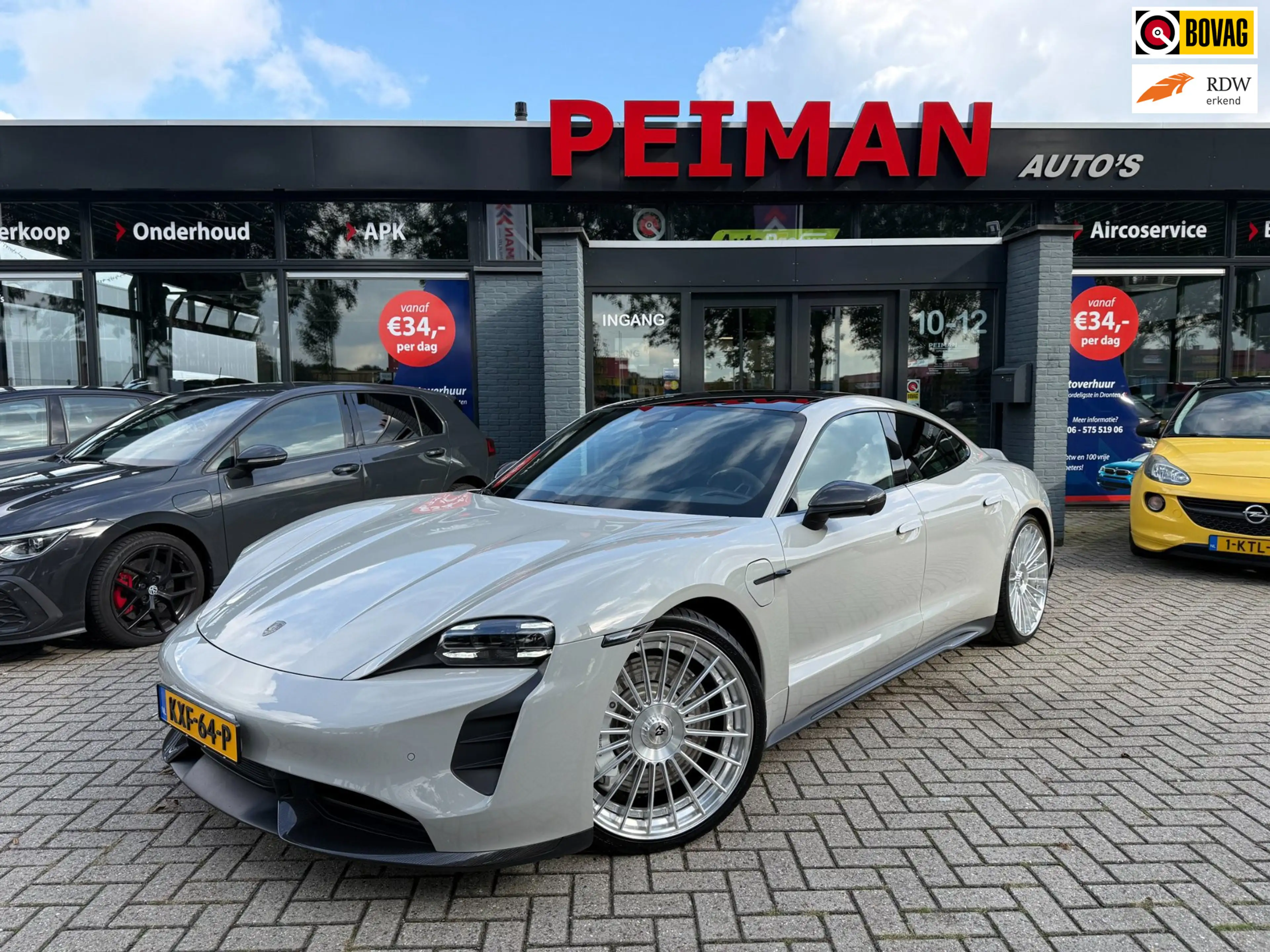 Porsche Taycan 4S Performance | Sportchrono | Panorama dak | Carb