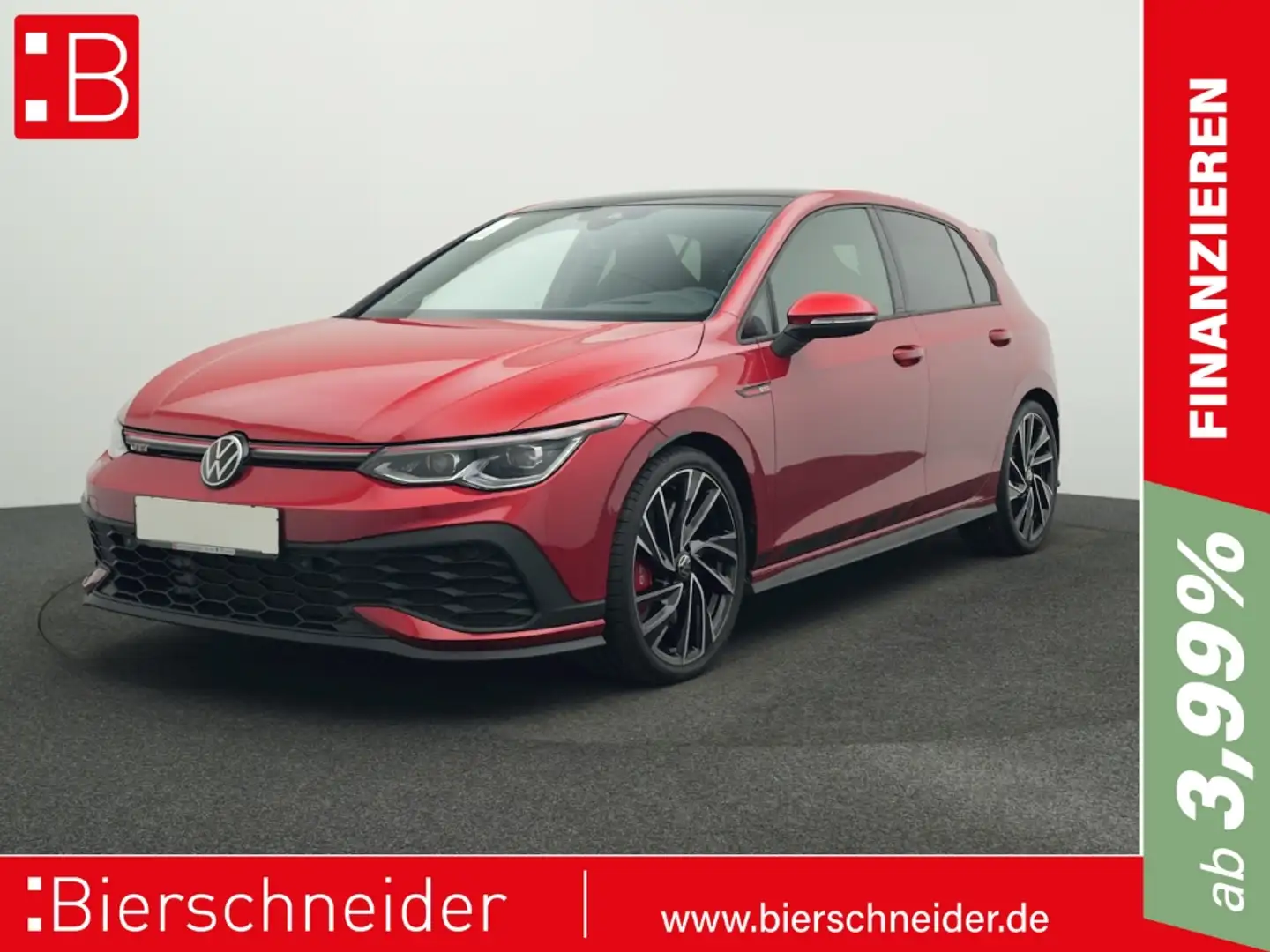 Volkswagen Golf GTI 8 2.0 TSI DSG Clubsport PANO HK HuD NAVI-PRO Rot - 1