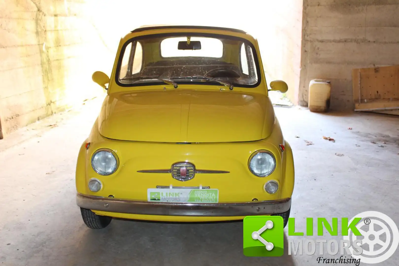 Fiat 500 DEL 1968 RESTAURO TOTALE PERSONALIZZATO Jaune - 2