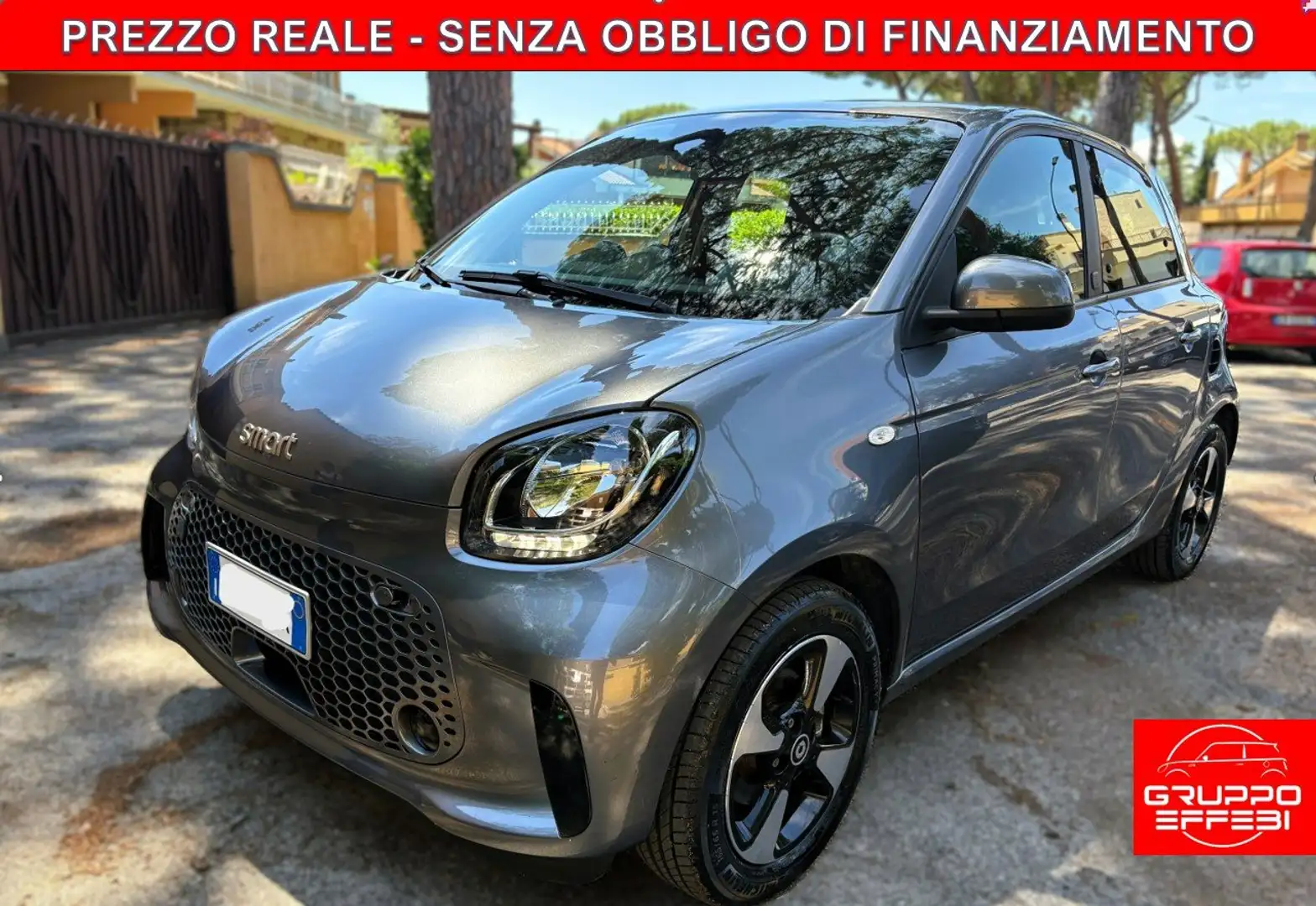 smart forFour Forfour EQ Passion 22kW *solo 14.500km* Grigio - 1