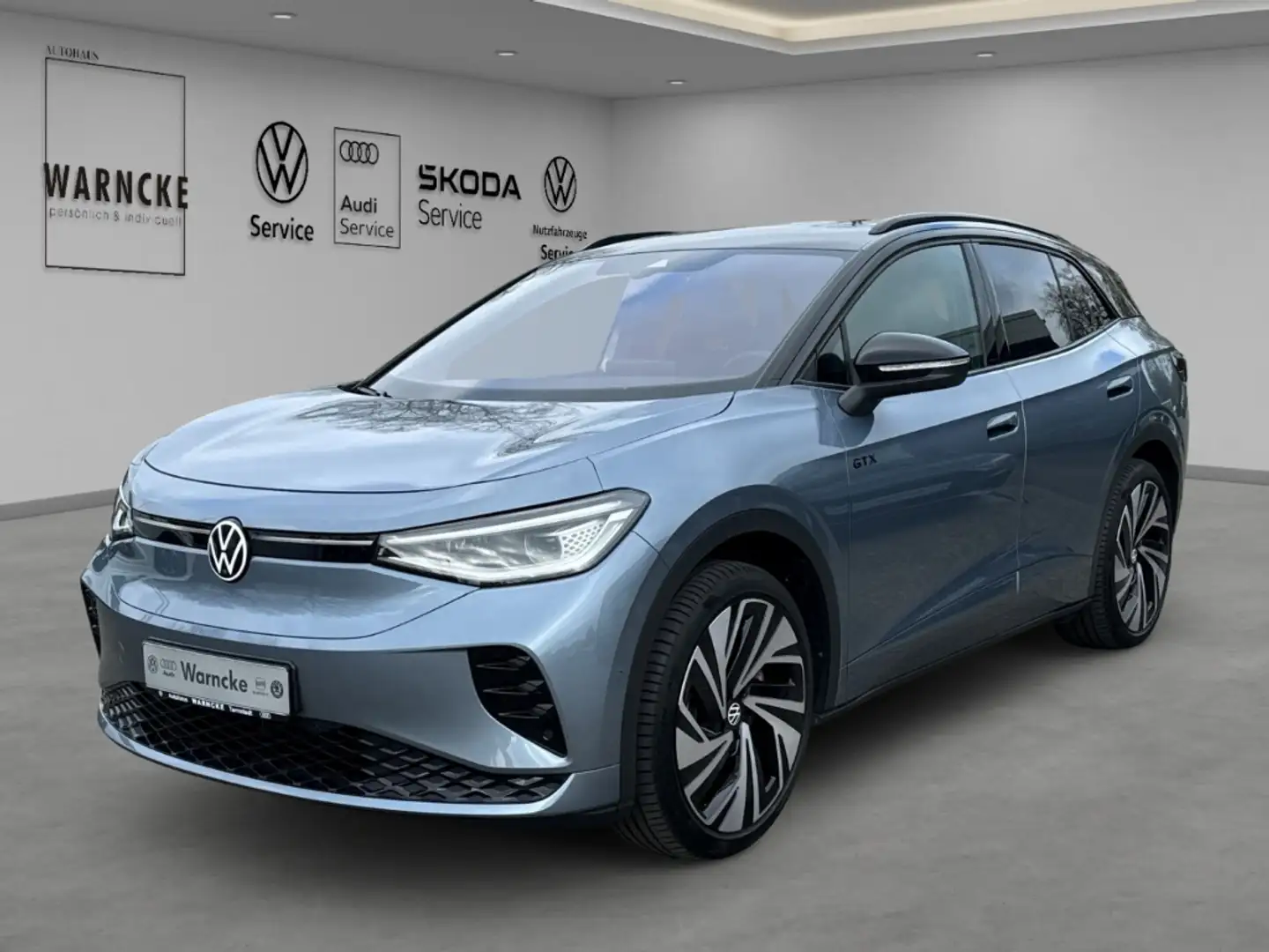 Volkswagen ID.4 GTX 4Motion 82kWh MATRIX AHK ACC LM PDC RFK NAV WP Blau - 1