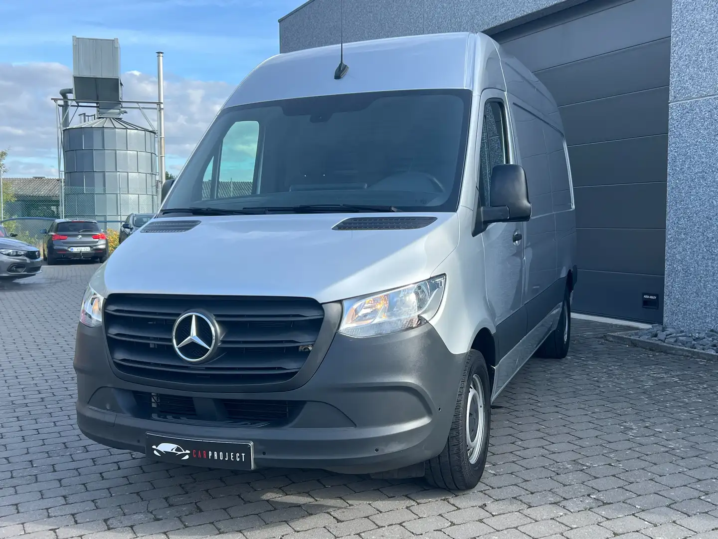 Mercedes-Benz Sprinter 315 2.0 CDI L2H2 RWD 9G-tronic (EUVI-E)/TVA RECUP Grijs - 1