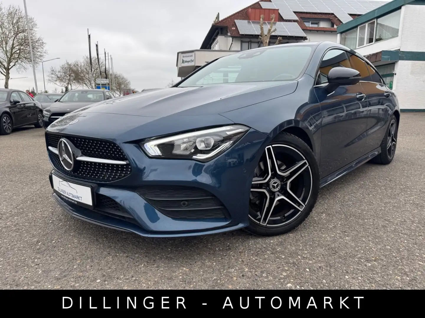 Mercedes-Benz CLA 180 CLA 180d AMG Line LED Nav Leder Ambiente TotWin. Blau - 1