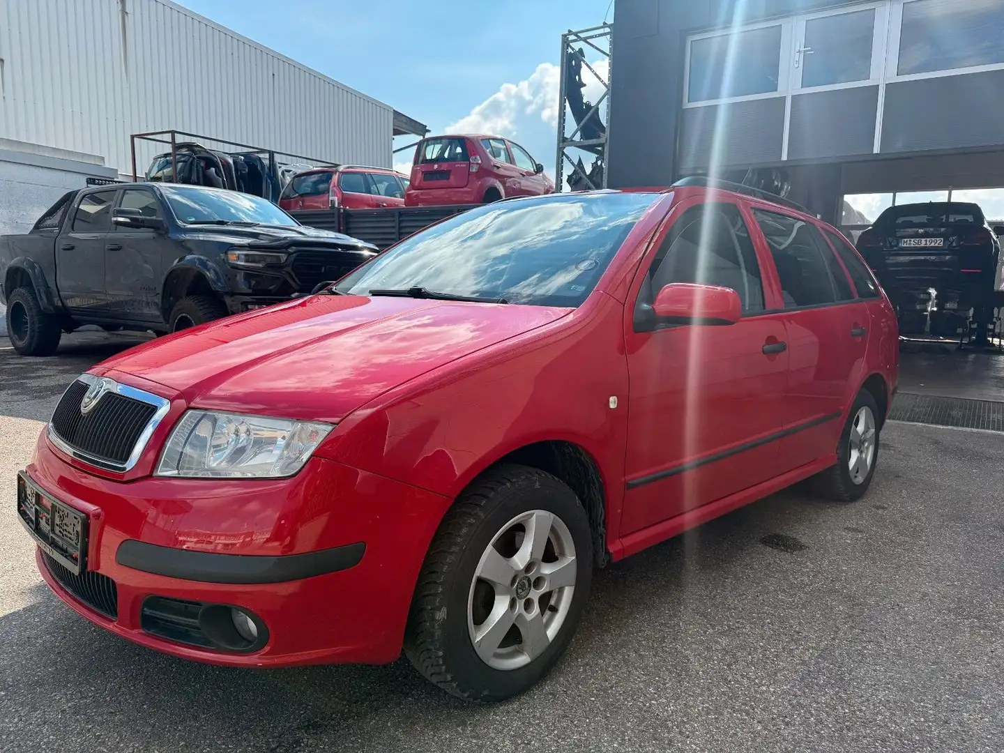 Skoda Fabia Combi Elegance*Scheckheft gepflegt* Rouge - 1