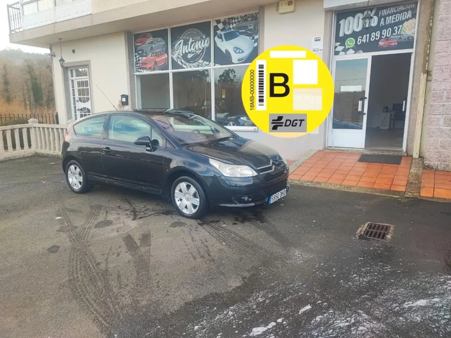Citroen C4 Coupé 1.6i 16v VTS Negro - 1