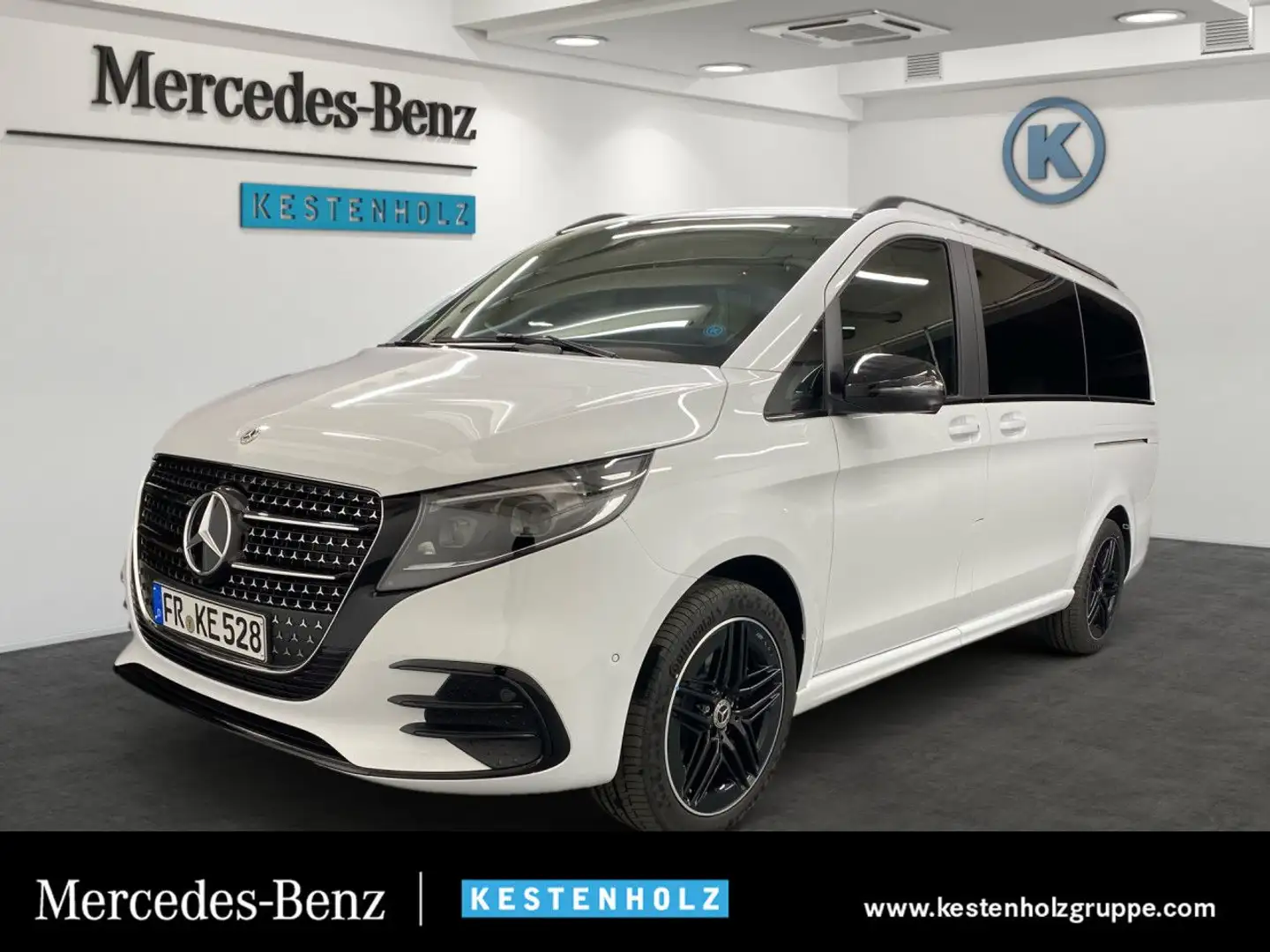 Mercedes-Benz V 300 d lang 4M  AMG WideScreen 360° Airmat Stdhzg Weiß - 1