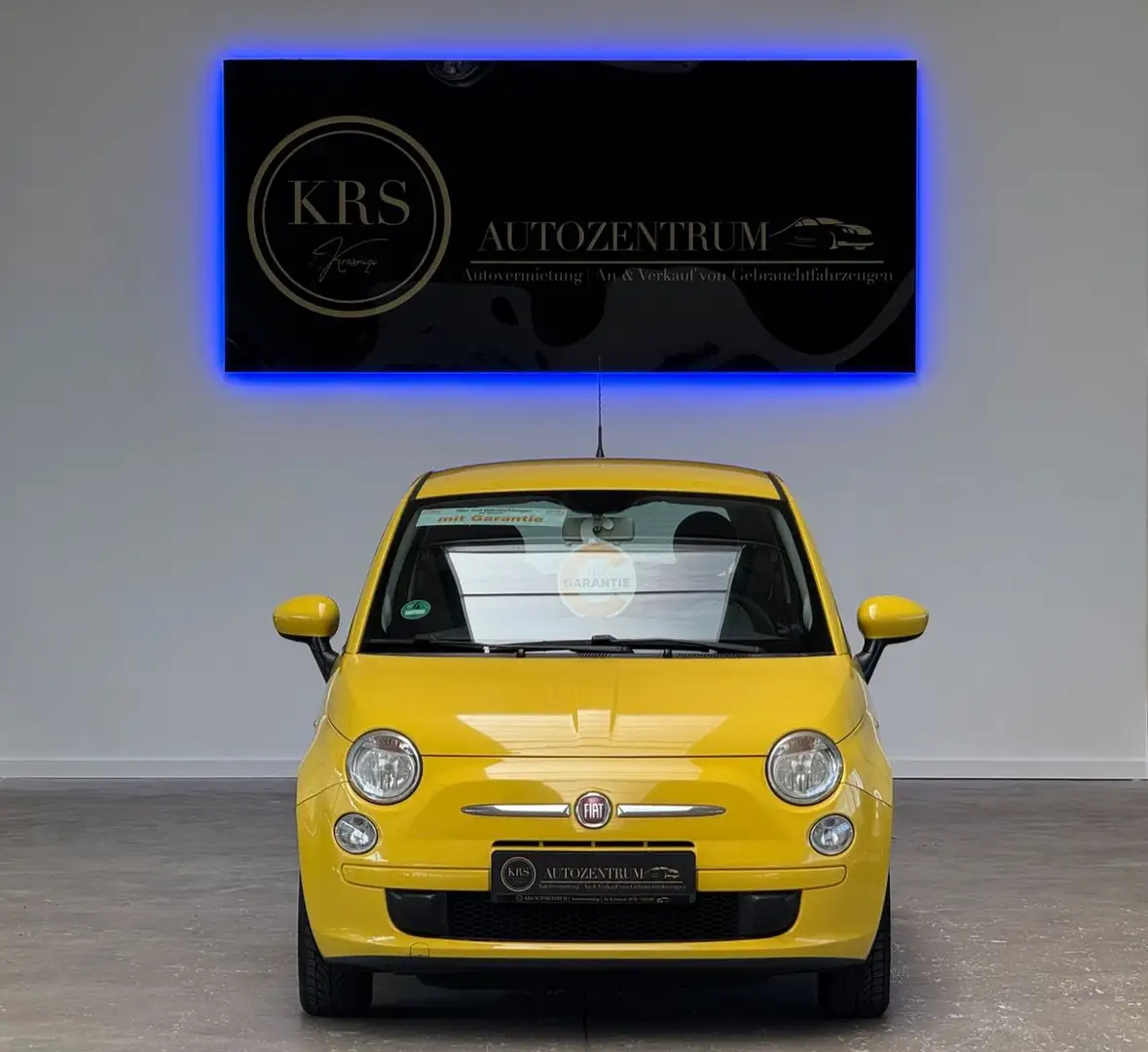 Fiat 500 Pop 1.2i *GARANTIE*SCHECKHEFTGEPFLEGT*2.HAND Gelb - 2