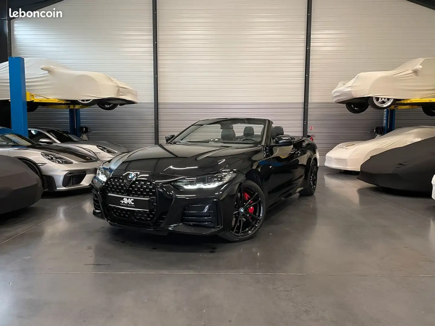 BMW 440 M440i Cabriolet – Phase 2 Garantie 2027 Pack M Sport Pro Attelage Harman Kardon Drive Assist Schwarz - 1