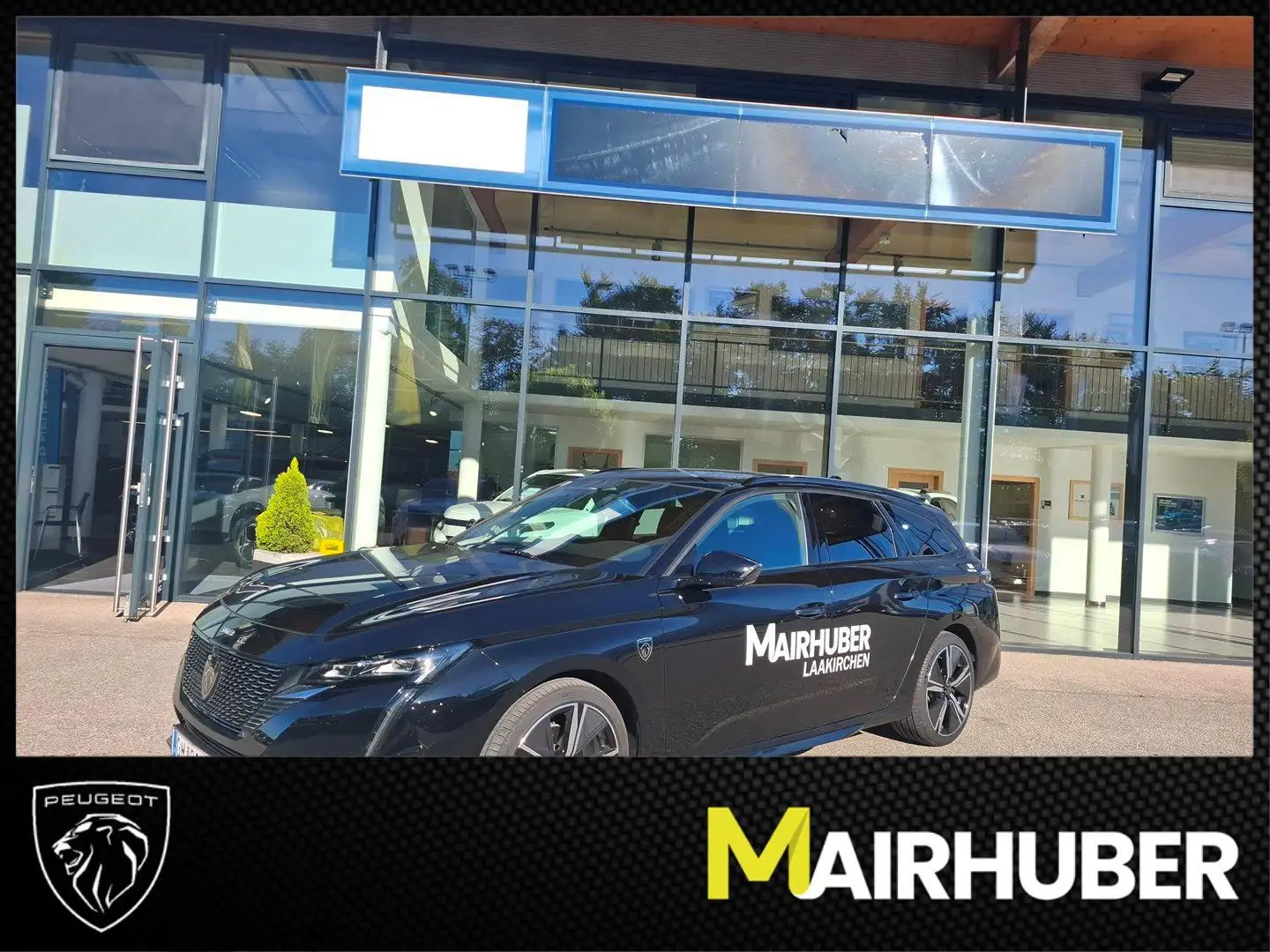 Peugeot 308 SW GT Hybrid 145 e-DCS6 Schwarz - 1