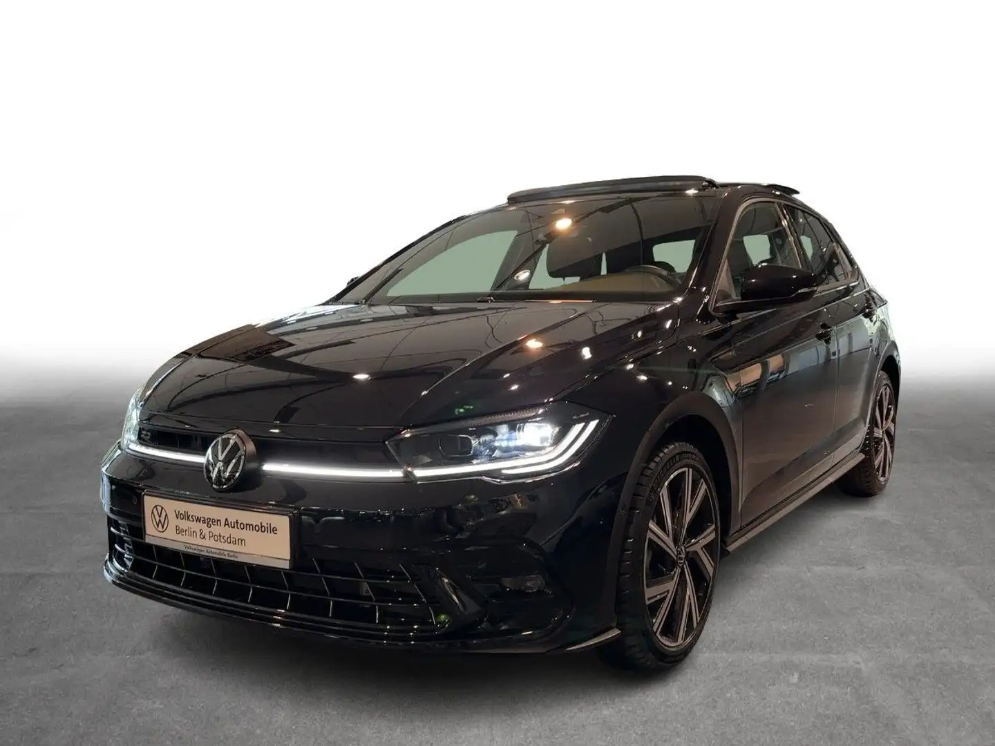 Volkswagen Polo 1.0TSI DSG R-Line P-DACH NAVI LED Schwarz - 2