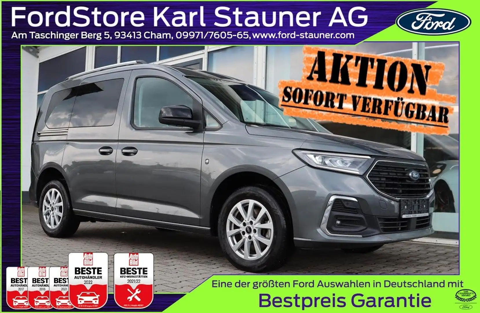 Ford Tourneo Connect Titanium 2.0 LED-Scheinwerfer Grau - 1