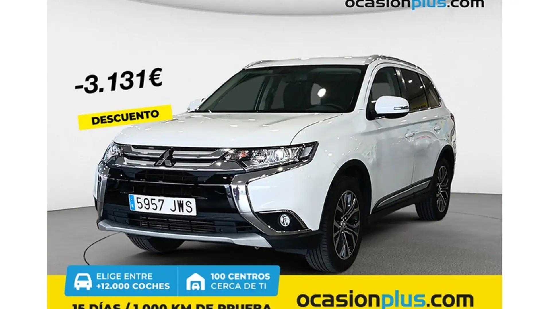 Mitsubishi Outlander 220DI-D Motion 2WD 5pl. Blanco - 1