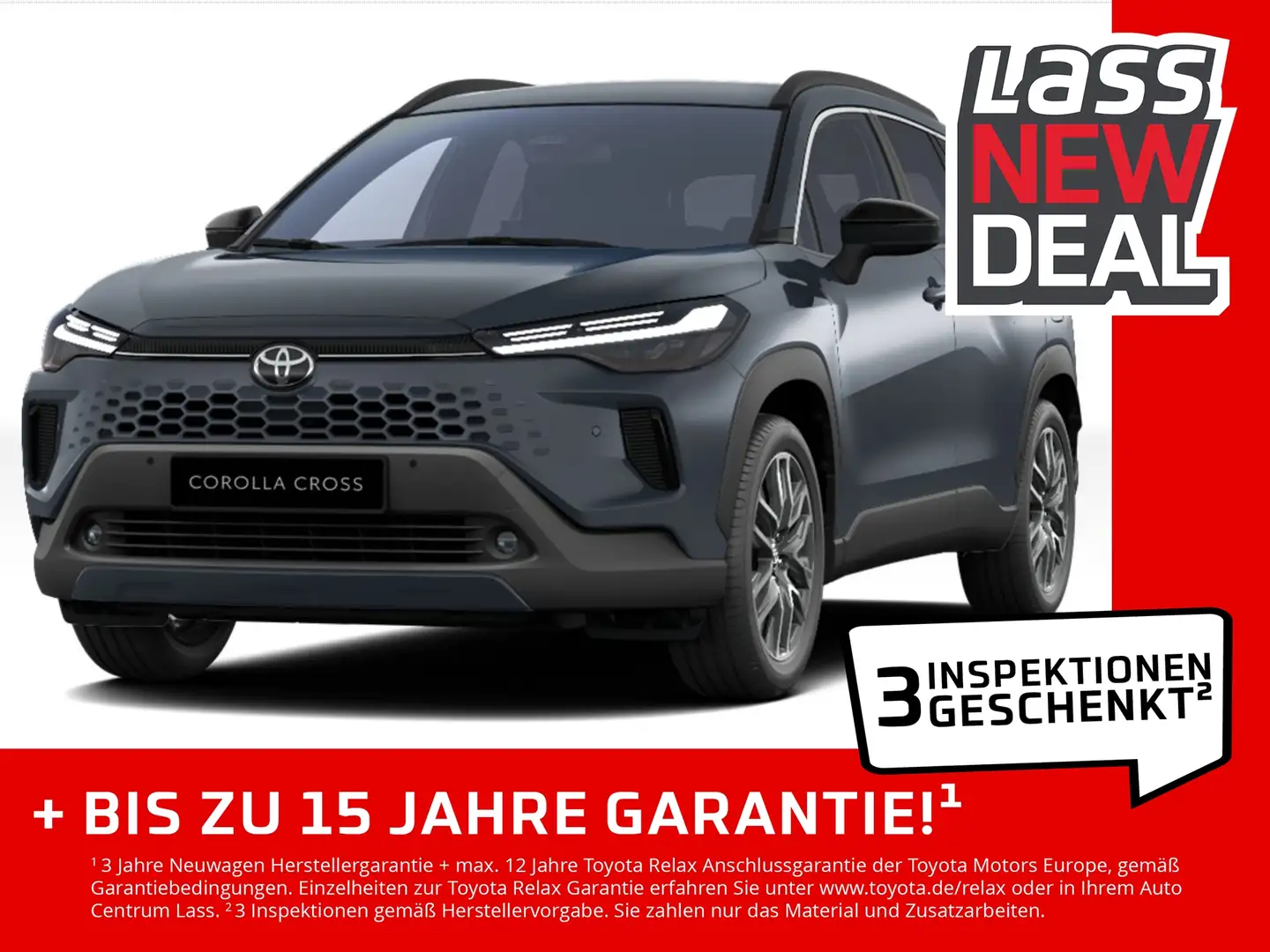Toyota Corolla Cross 1,8 Teamplayer *Neues Modell* 1,99% Gris - 1