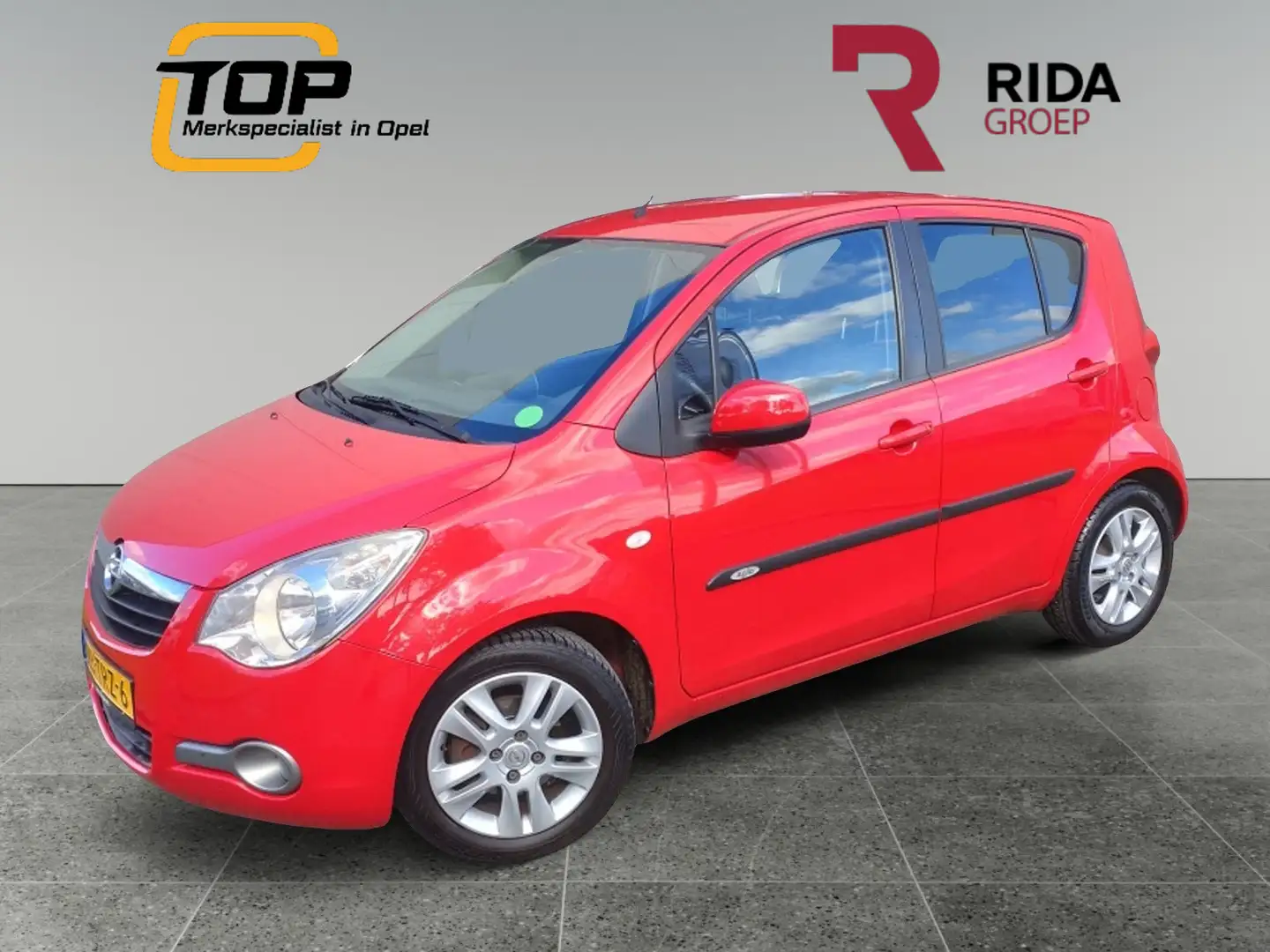 Opel Agila 1.0 Edition Rood - 1
