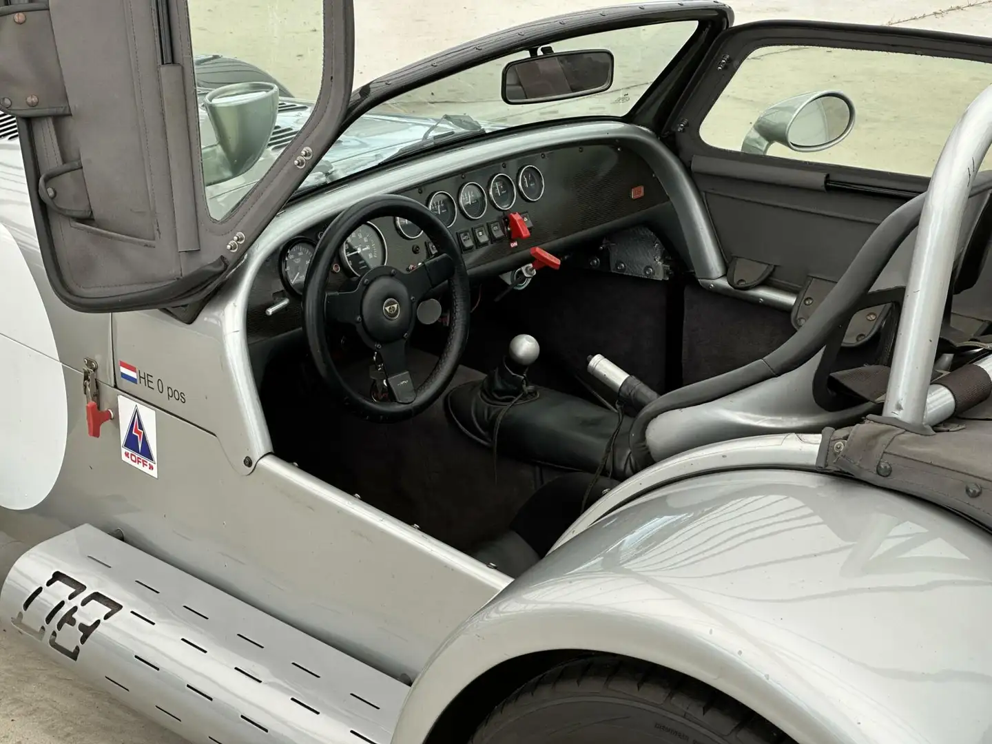 Donkervoort D8 1.8 Zetec Sport origineel NL/carbon/WP Plateado - 2