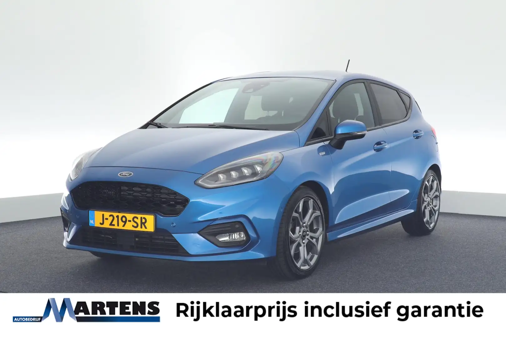 Ford Fiesta 1.0 125pk EcoBoost Hybrid ST-Line X 125pk Keyless Blauw - 1
