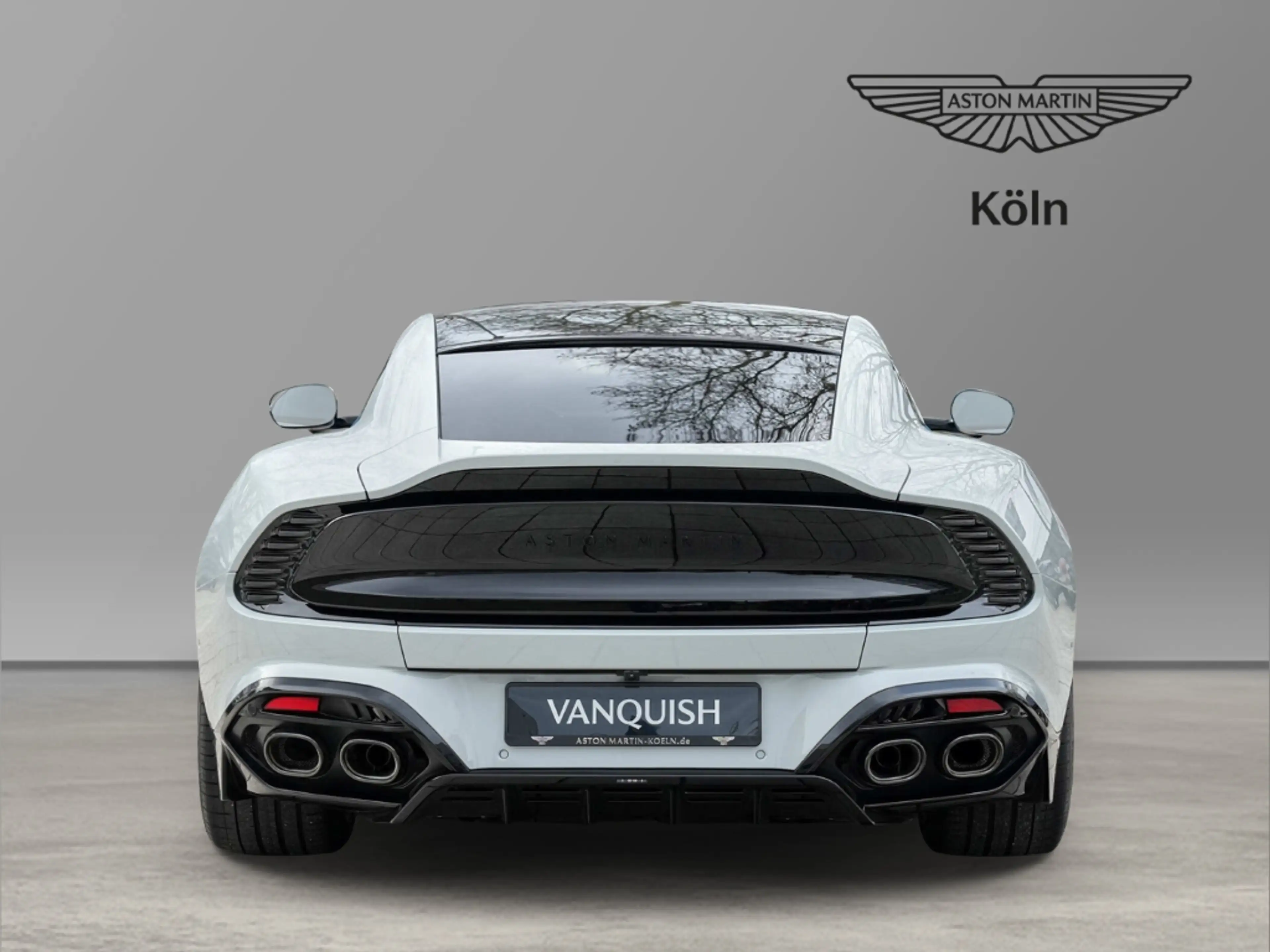 Aston Martin Vanquish V12 Coupe Apex Grey / Phantom Grey — photo 5