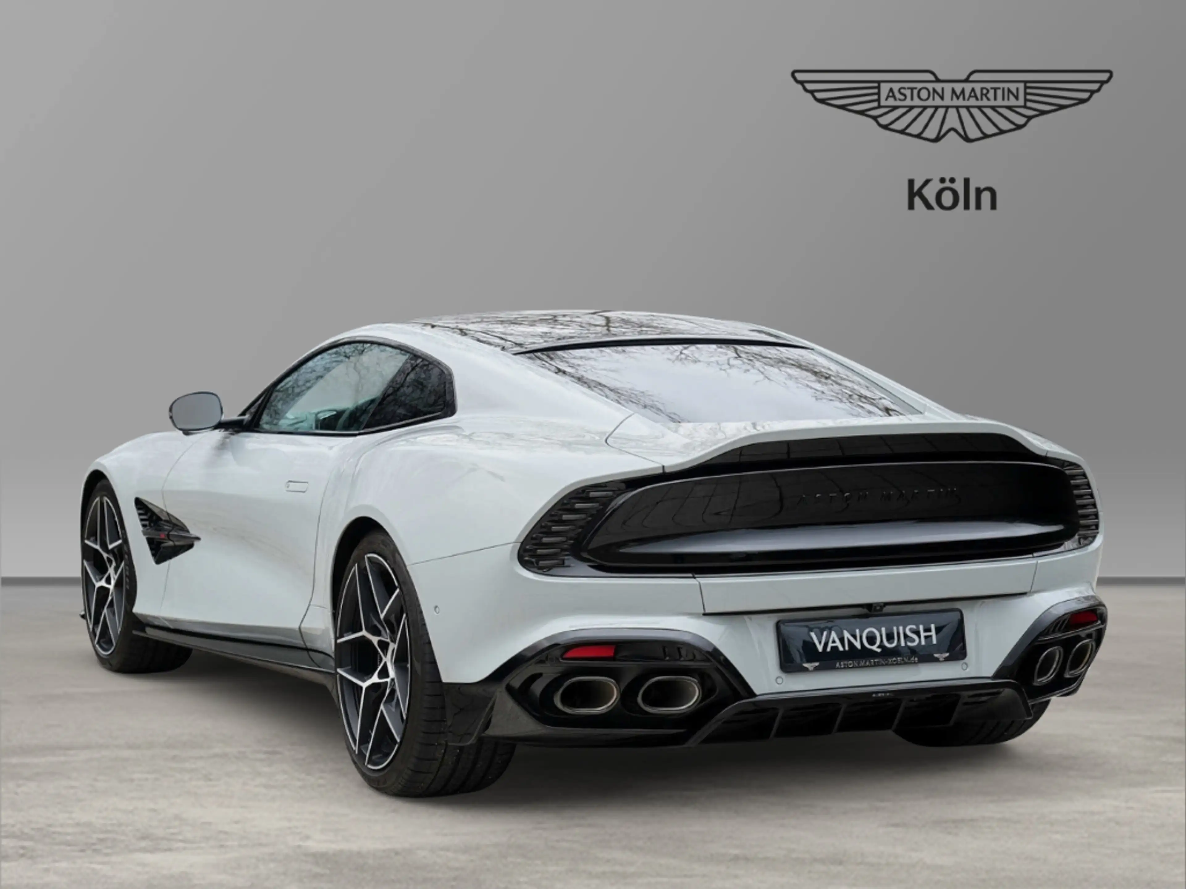 Aston Martin Vanquish V12 Coupe Apex Grey / Phantom Grey — photo 6