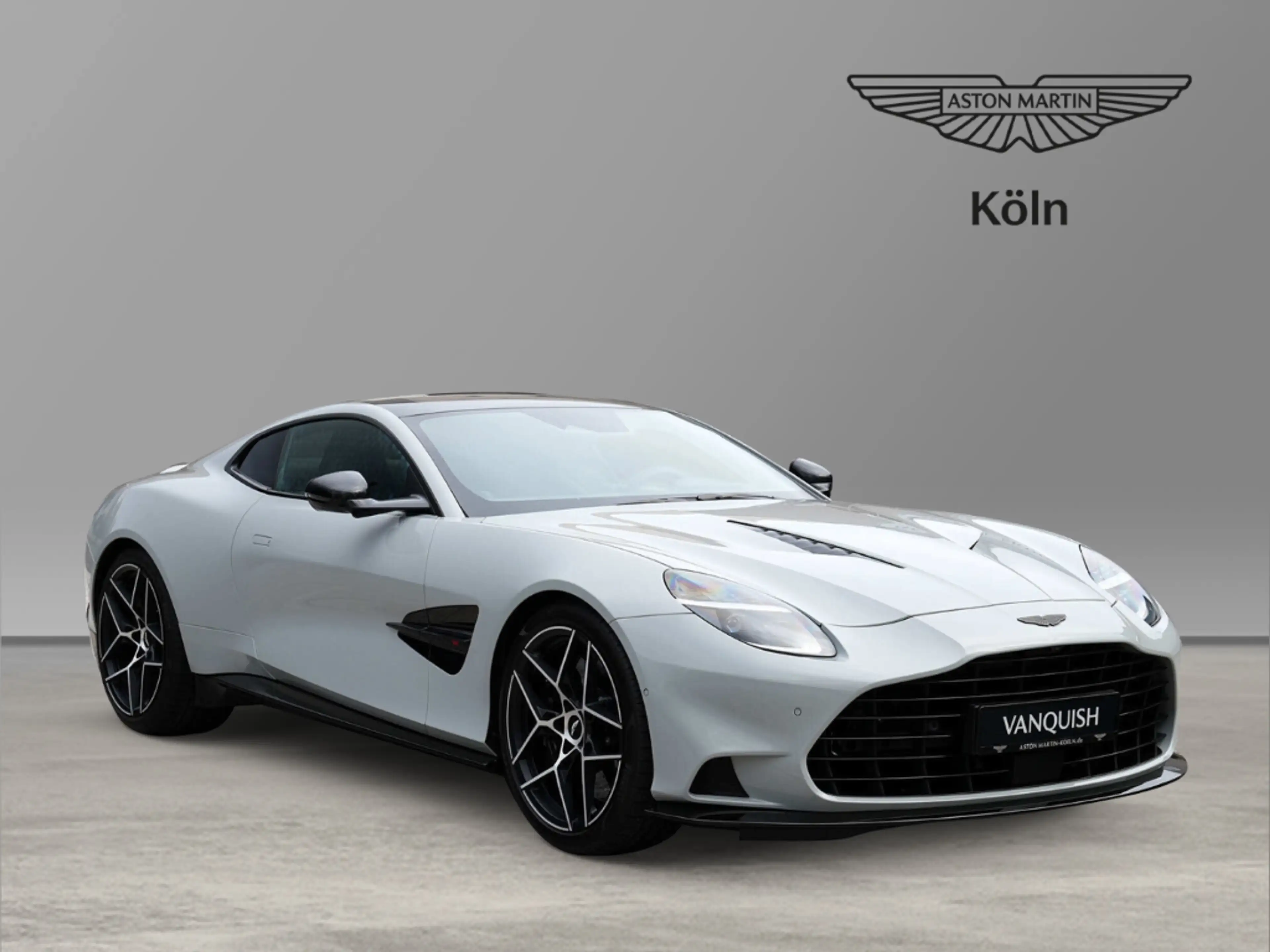 Aston Martin Vanquish V12 Coupe Apex Grey / Phantom Grey — photo 2