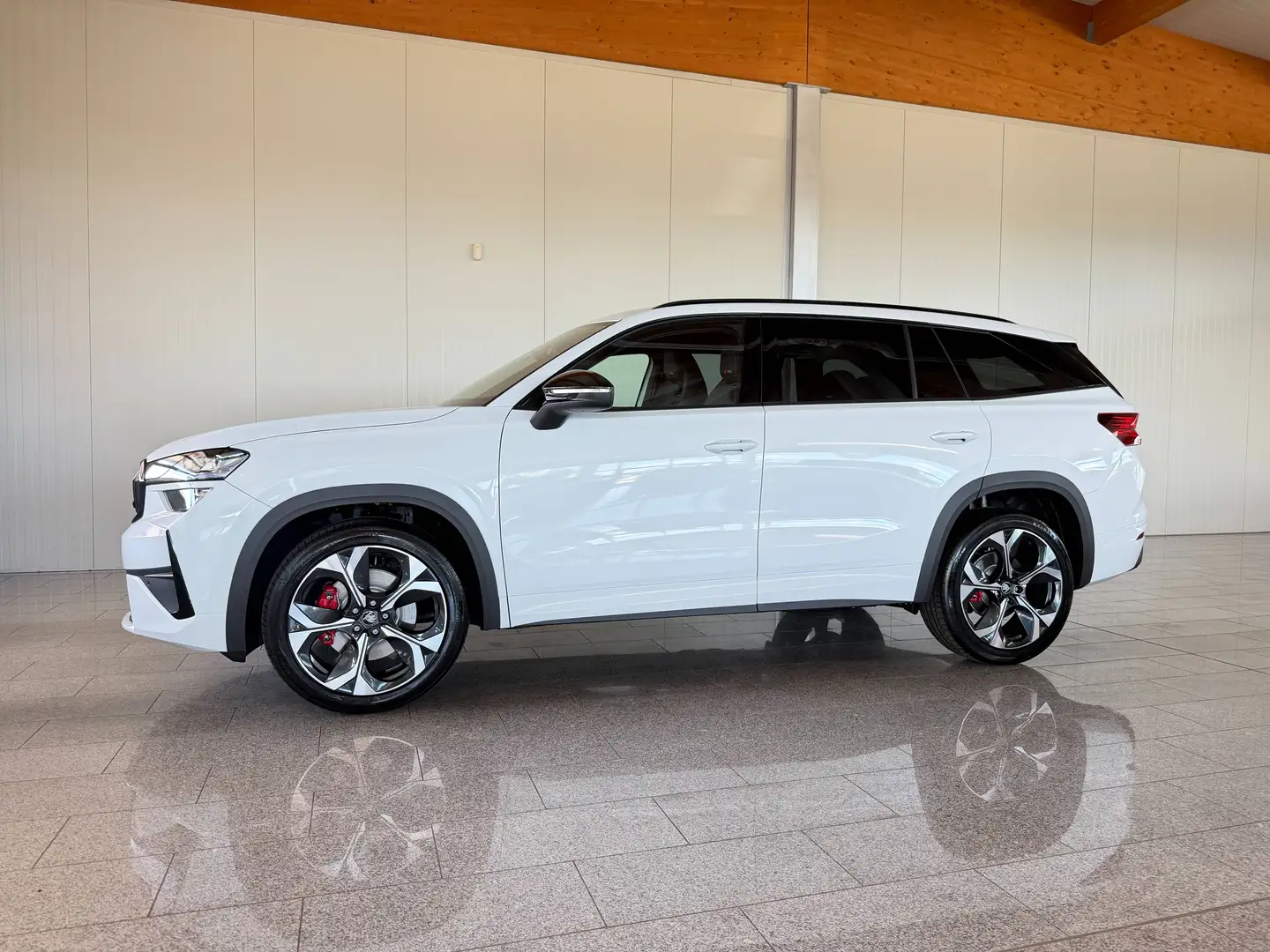 Skoda Kodiaq 2.0 TSI 195 kW 4x4 RS Weiß - 1