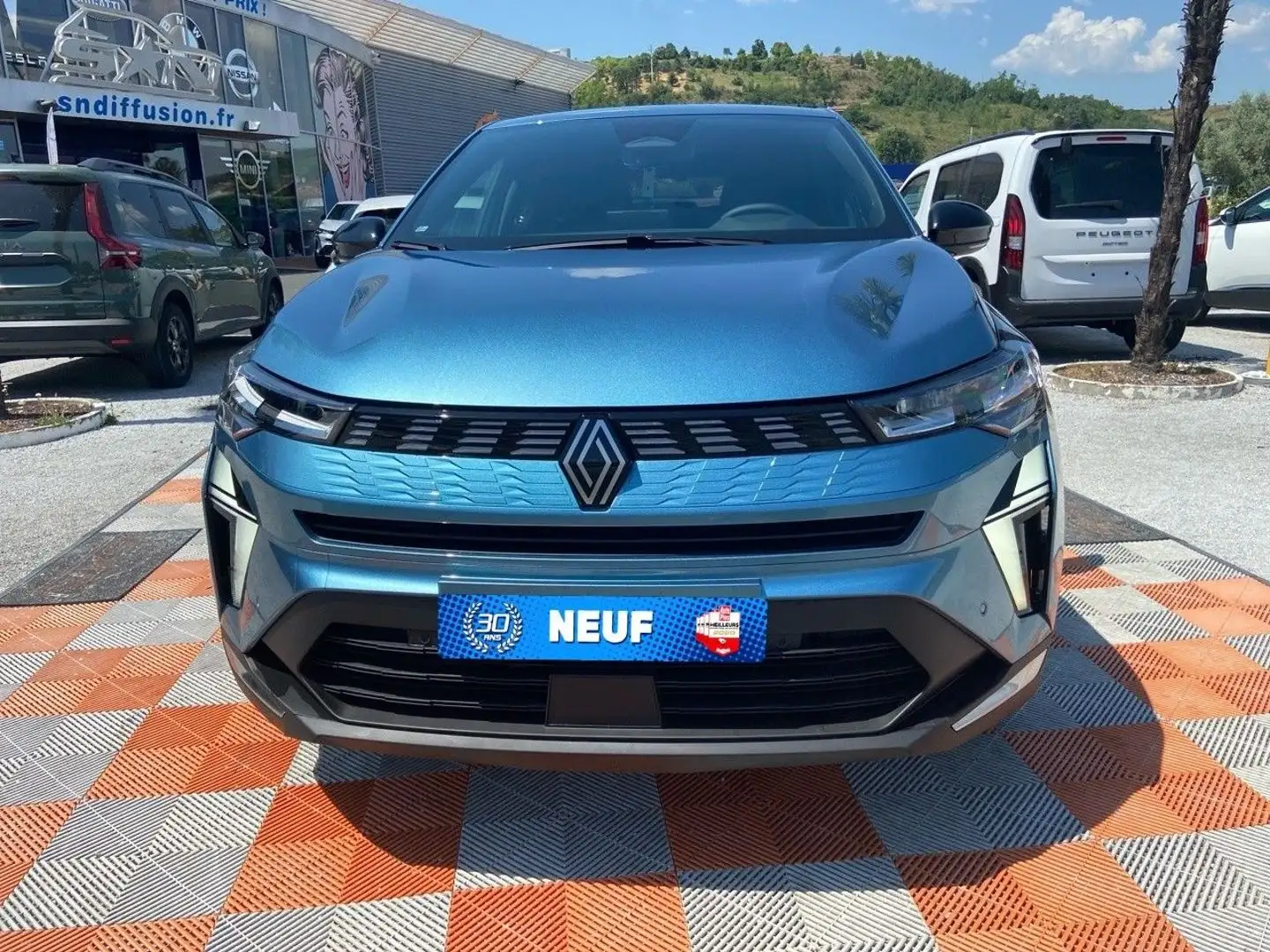 Renault Symbioz E-Tech full hybrid 160 TECHNO GPS Caméra Hayon JA 18\u0026amp;quot; Bleu - 2