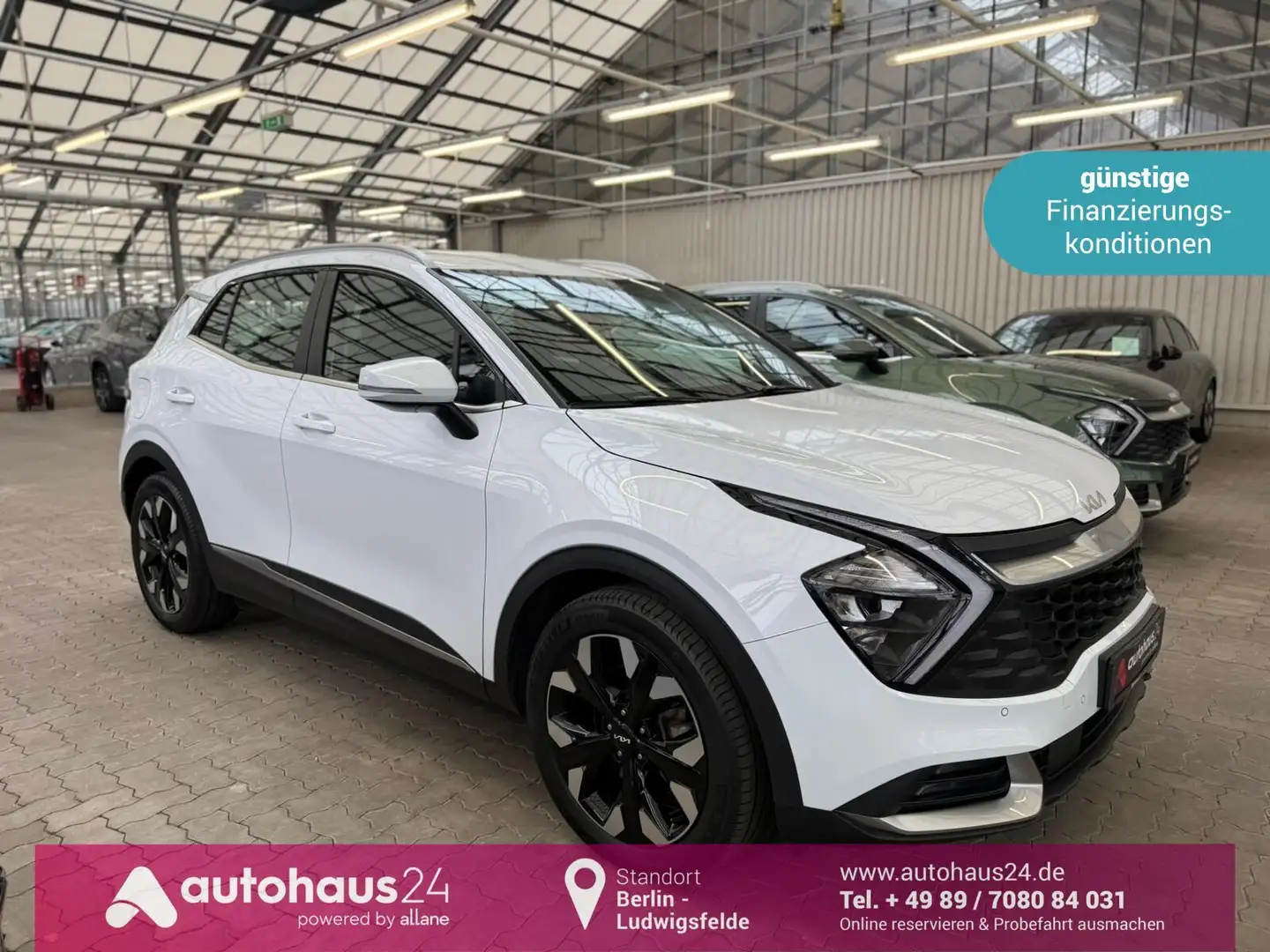 Kia Sportage 1.6 T-GDI Plug-in Hybrid|CarPlay Weiß - 1