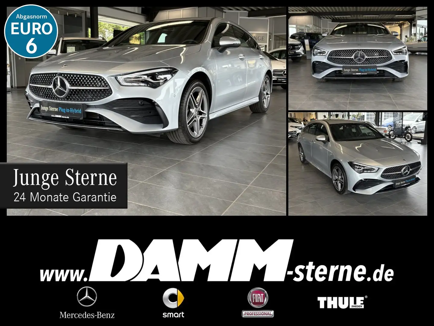 Mercedes-Benz CLA 250 CLA 250 e SB AMG Adv.+/AHK/TWA/RFK/LED/Winter-P. Silber - 1