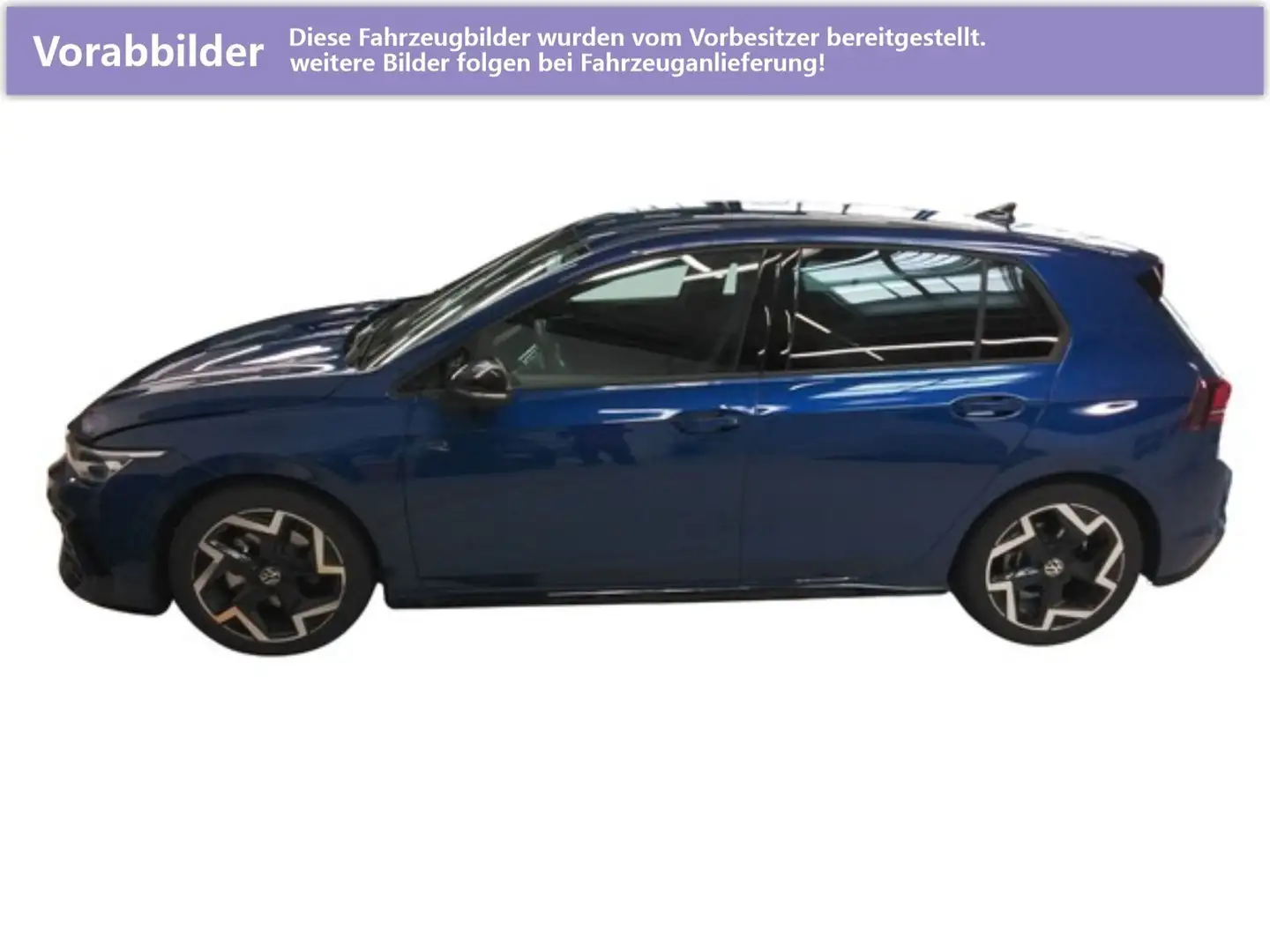 Volkswagen Golf R-LINE BLACK STYLE 1.5 ETSI DSG Sportpaket Blau - 2