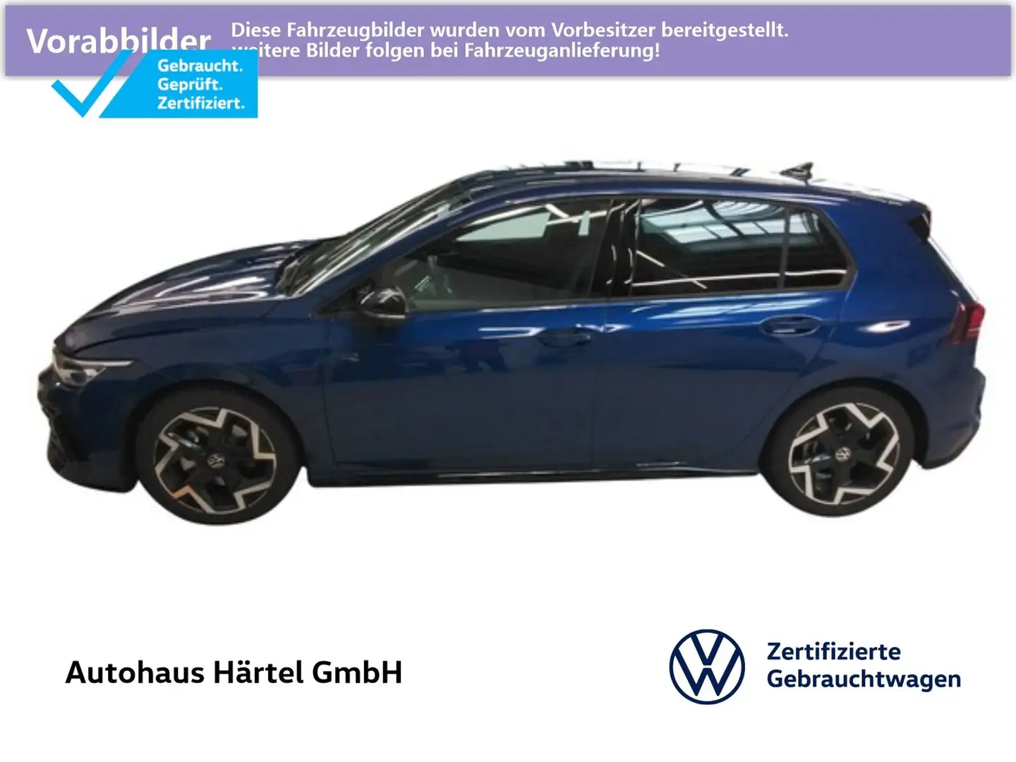 Volkswagen Golf R-LINE BLACK STYLE 1.5 ETSI DSG Sportpaket Blau - 1