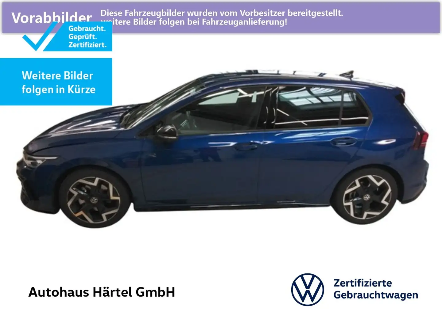 Volkswagen Golf R-LINE BLACK STYLE 1.5 ETSI DSG Sportpaket Blau - 1