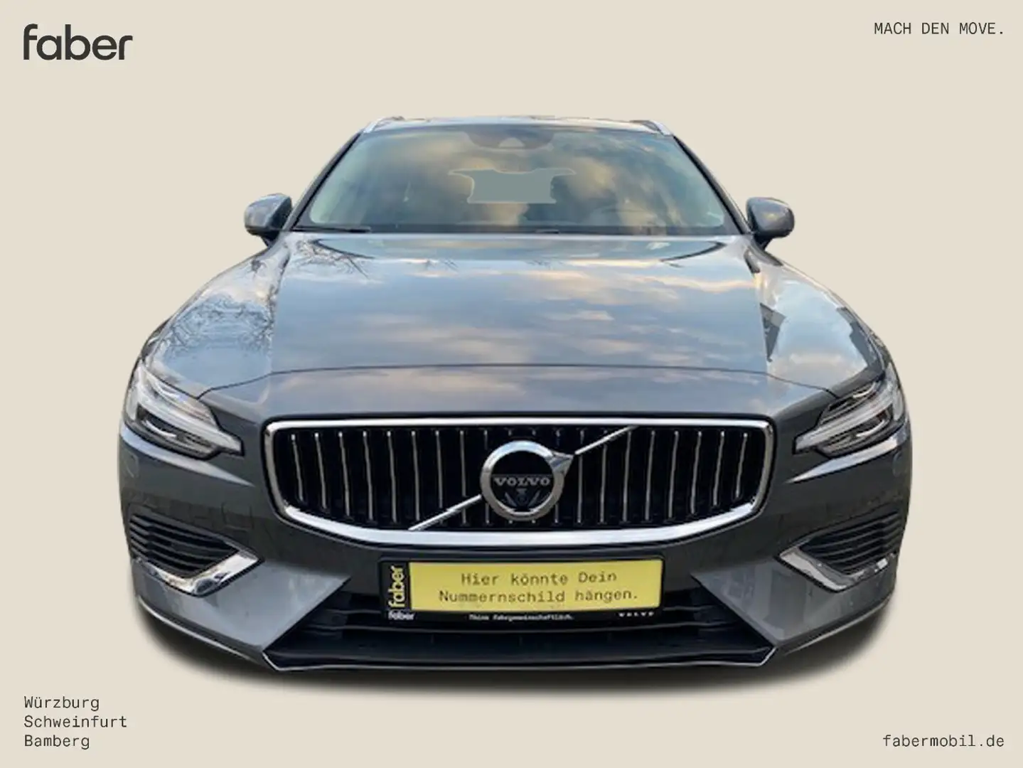 Volvo V60 T8 Inscription Plug-In Hybrid AWD Grau - 2