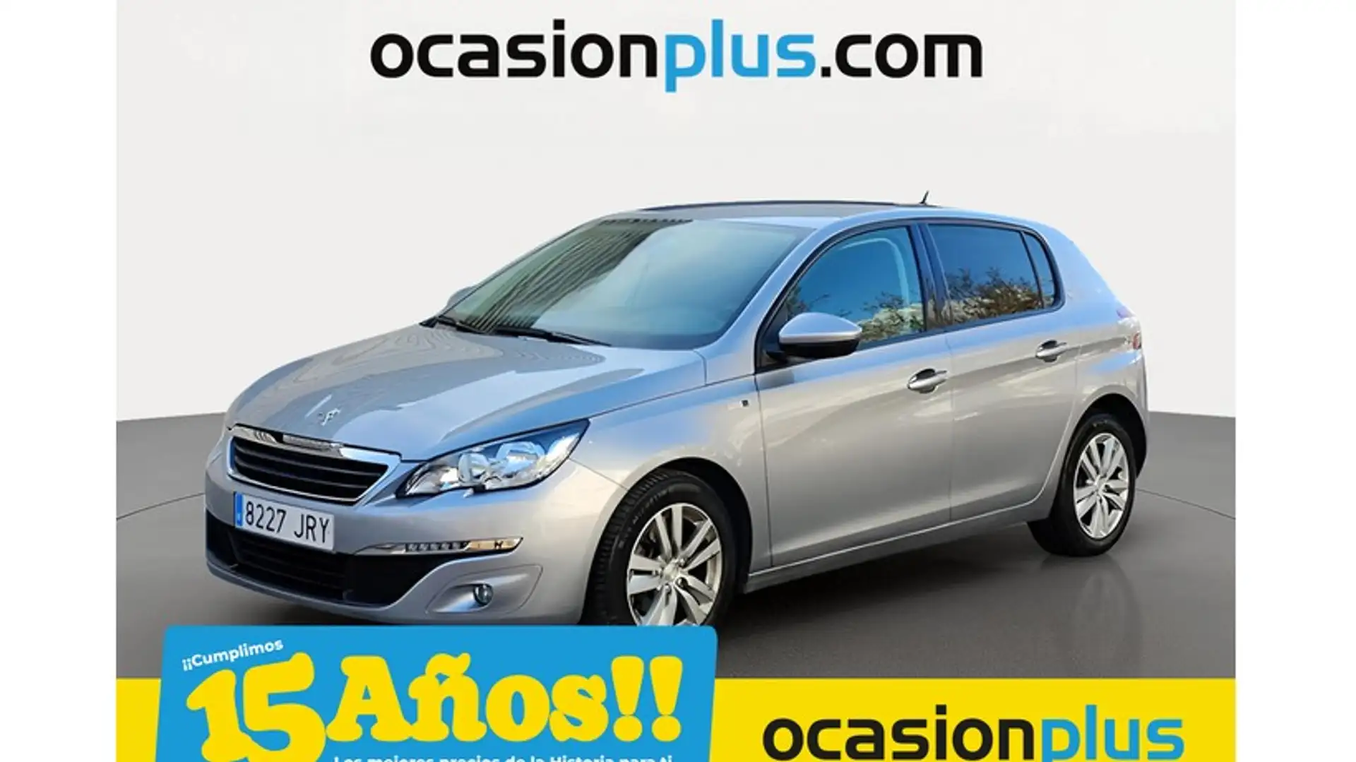 Peugeot 308 1.6 BlueHDi Style EAT6 120 Gris - 1