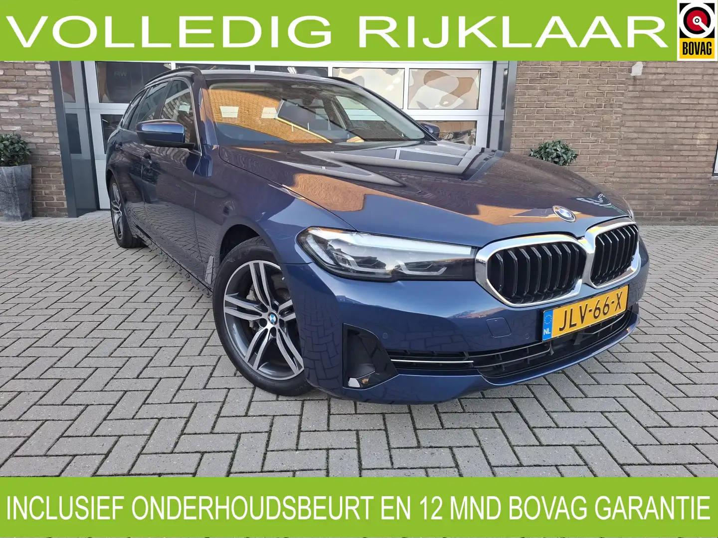 BMW 530 5-serie Touring 530e High Executive Blauw - 1