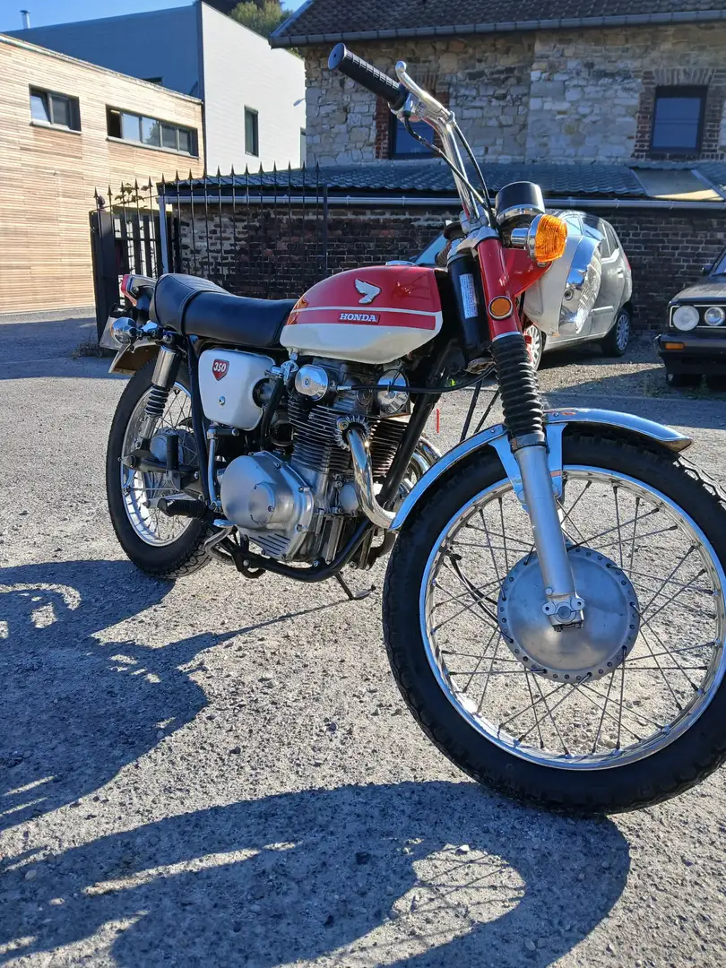 Honda CL 250 Origine ⁹ Piros - 2