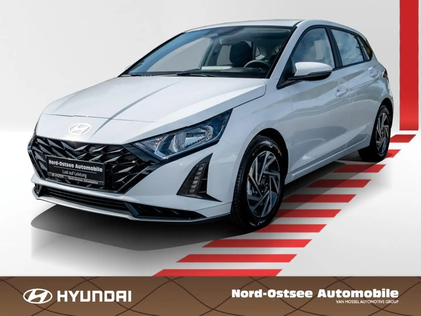 Hyundai i20 Trend KomfortP CarPlay Navi Kamera SHZ LHZ Blanc - 1